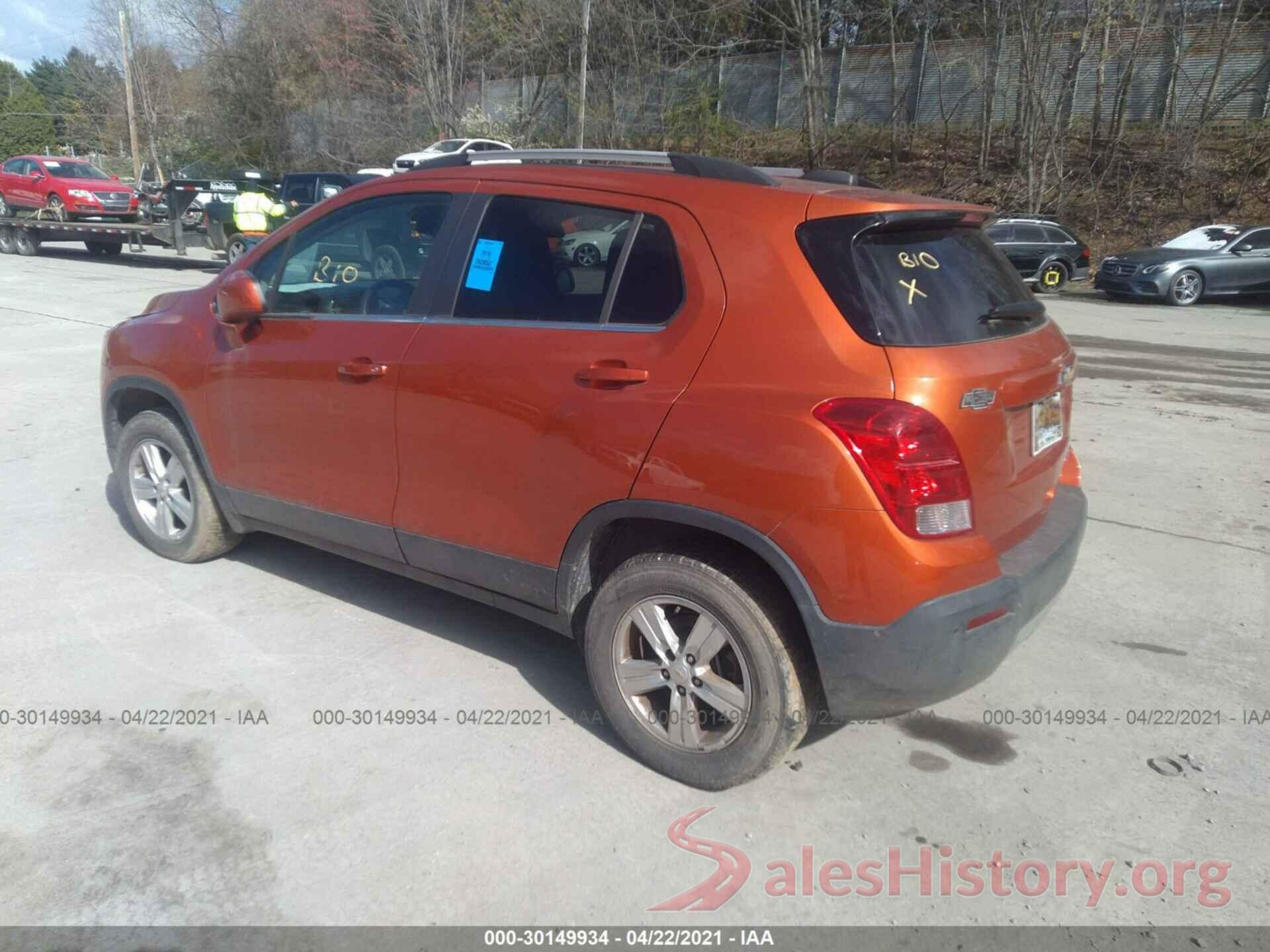 KL7CJPSB0GB602281 2016 CHEVROLET TRAX