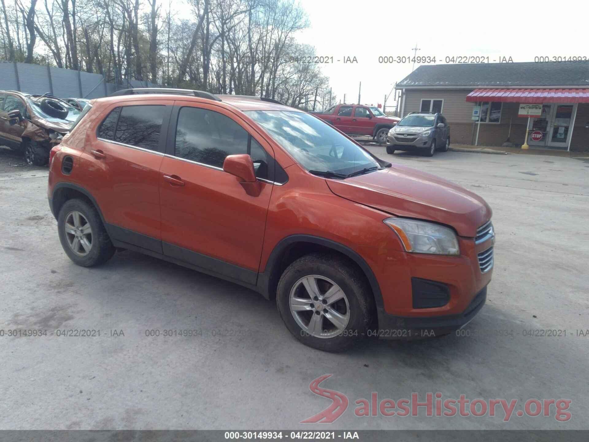 KL7CJPSB0GB602281 2016 CHEVROLET TRAX