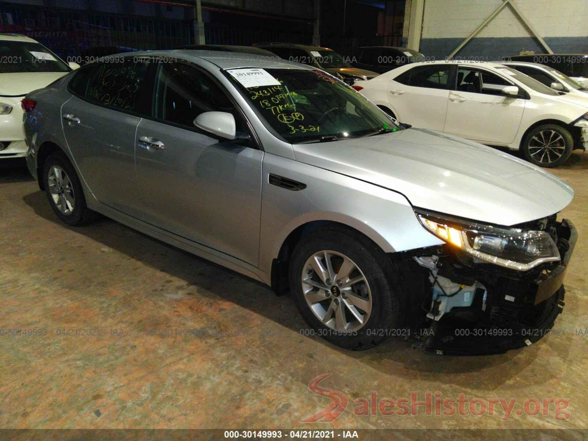 5XXGT4L37JG243114 2018 KIA OPTIMA