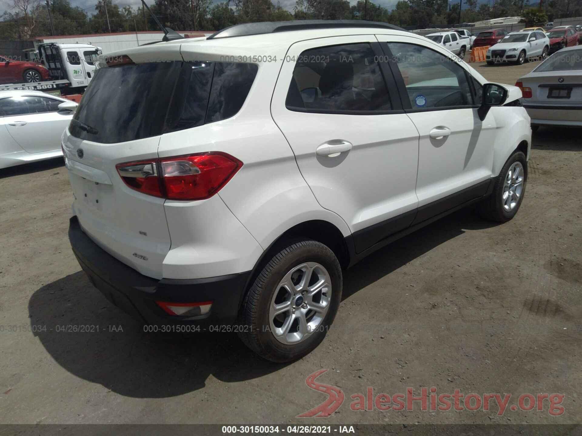 MAJ6S3GL7LC320351 2020 FORD ECOSPORT