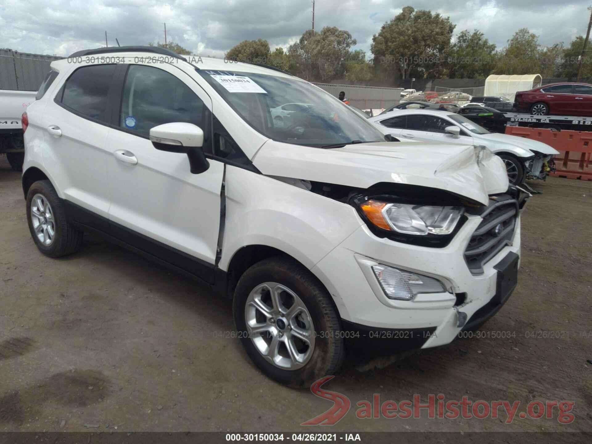 MAJ6S3GL7LC320351 2020 FORD ECOSPORT