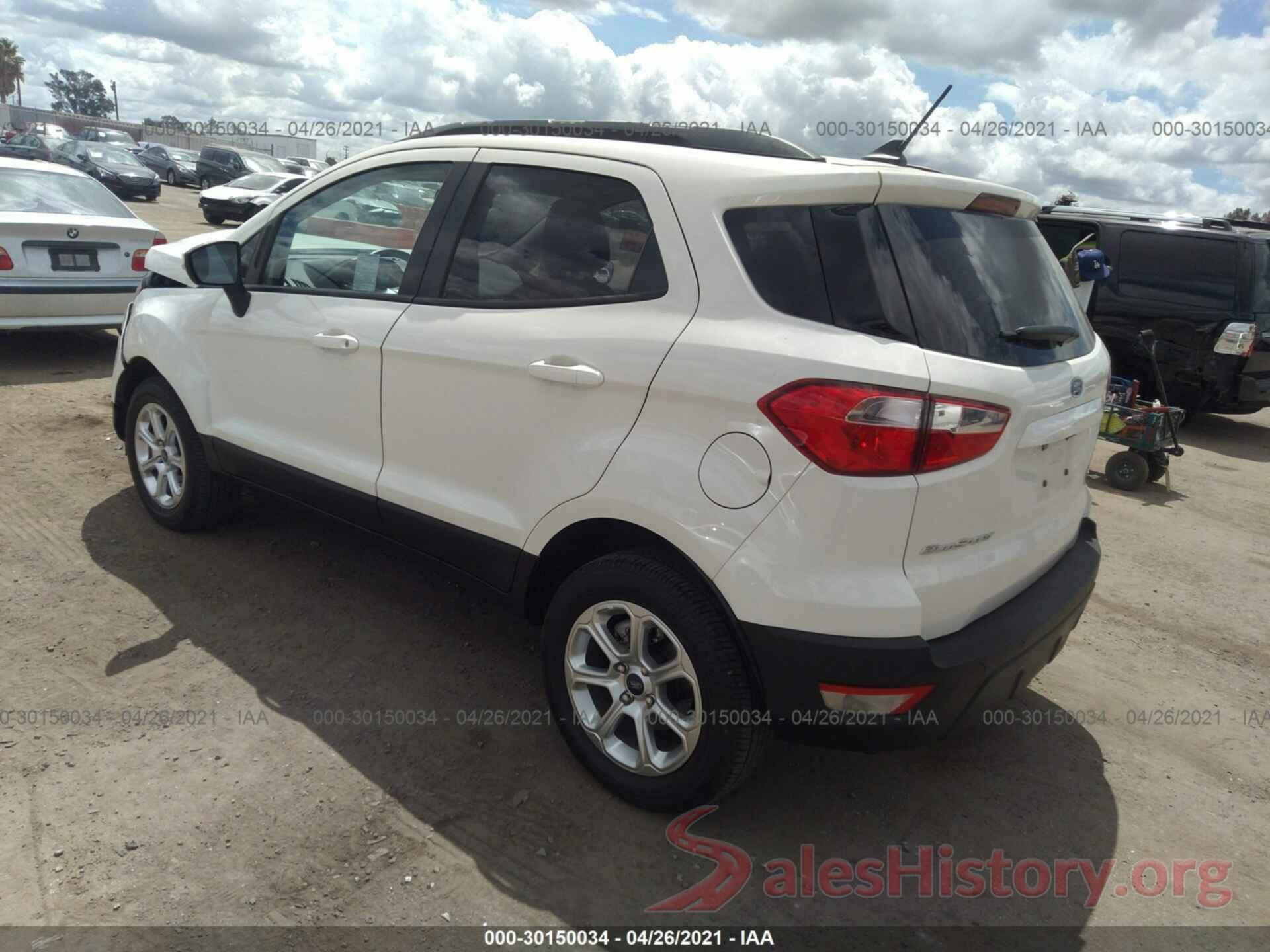 MAJ6S3GL7LC320351 2020 FORD ECOSPORT