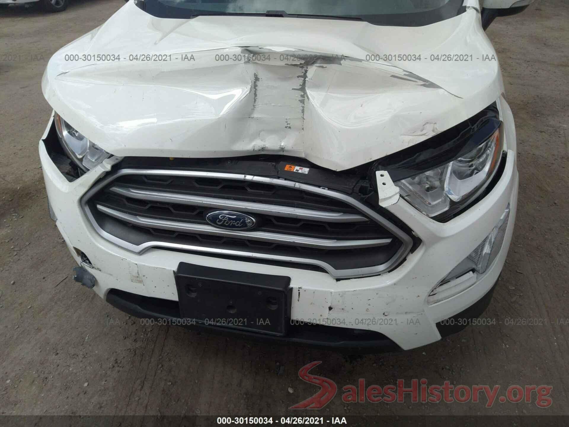 MAJ6S3GL7LC320351 2020 FORD ECOSPORT