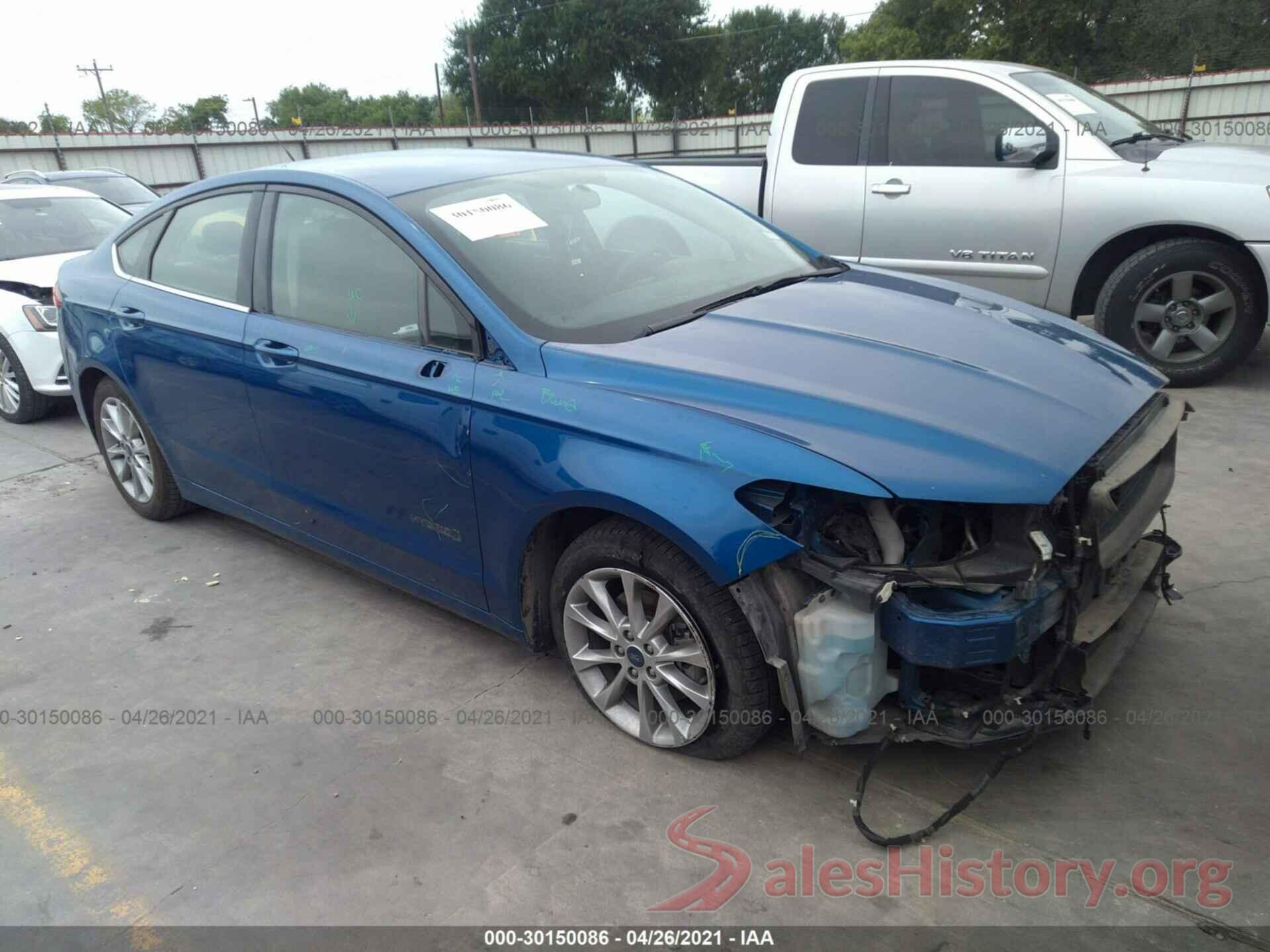 3FA6P0LU5HR325121 2017 FORD FUSION