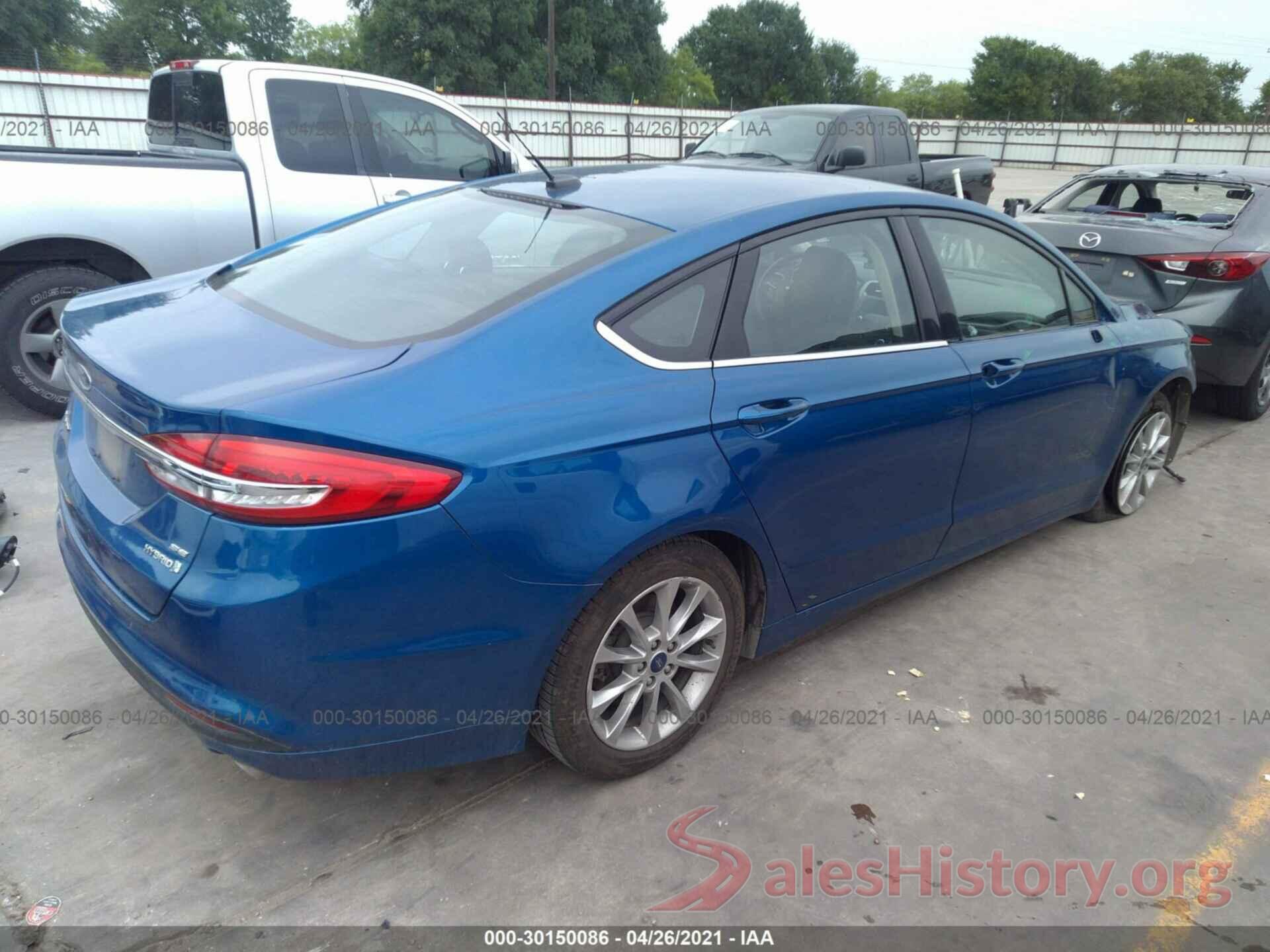 3FA6P0LU5HR325121 2017 FORD FUSION