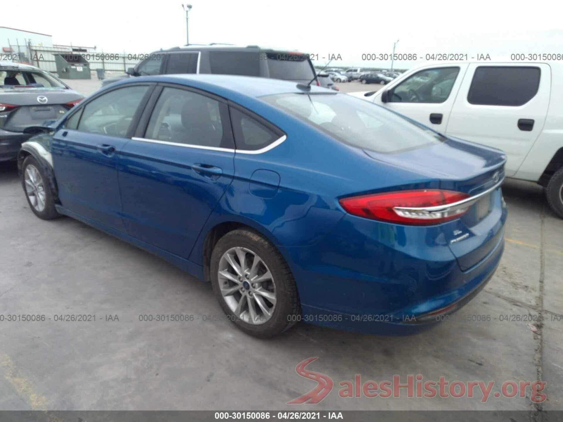 3FA6P0LU5HR325121 2017 FORD FUSION