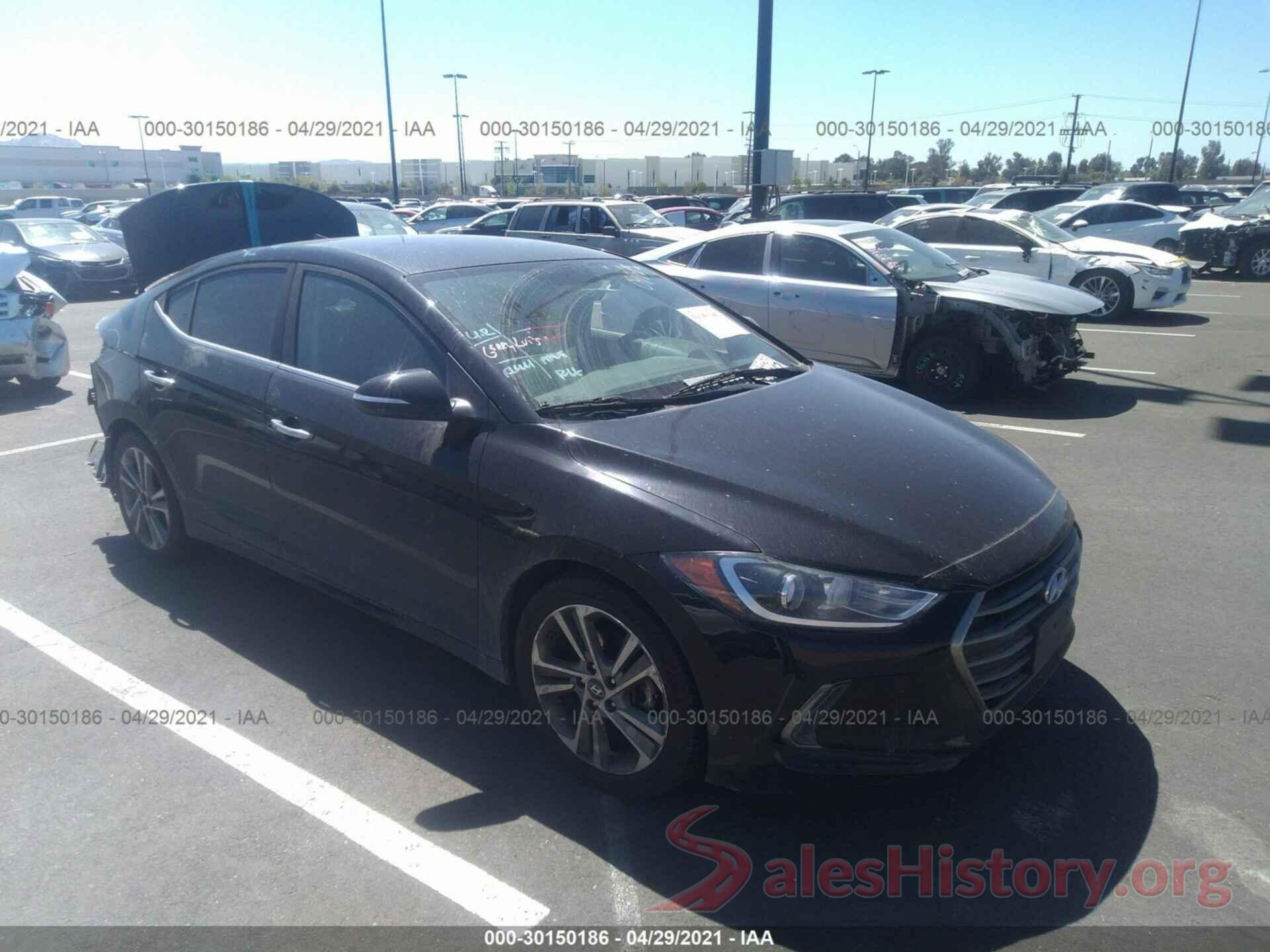 KMHD84LF8HU223971 2017 HYUNDAI ELANTRA