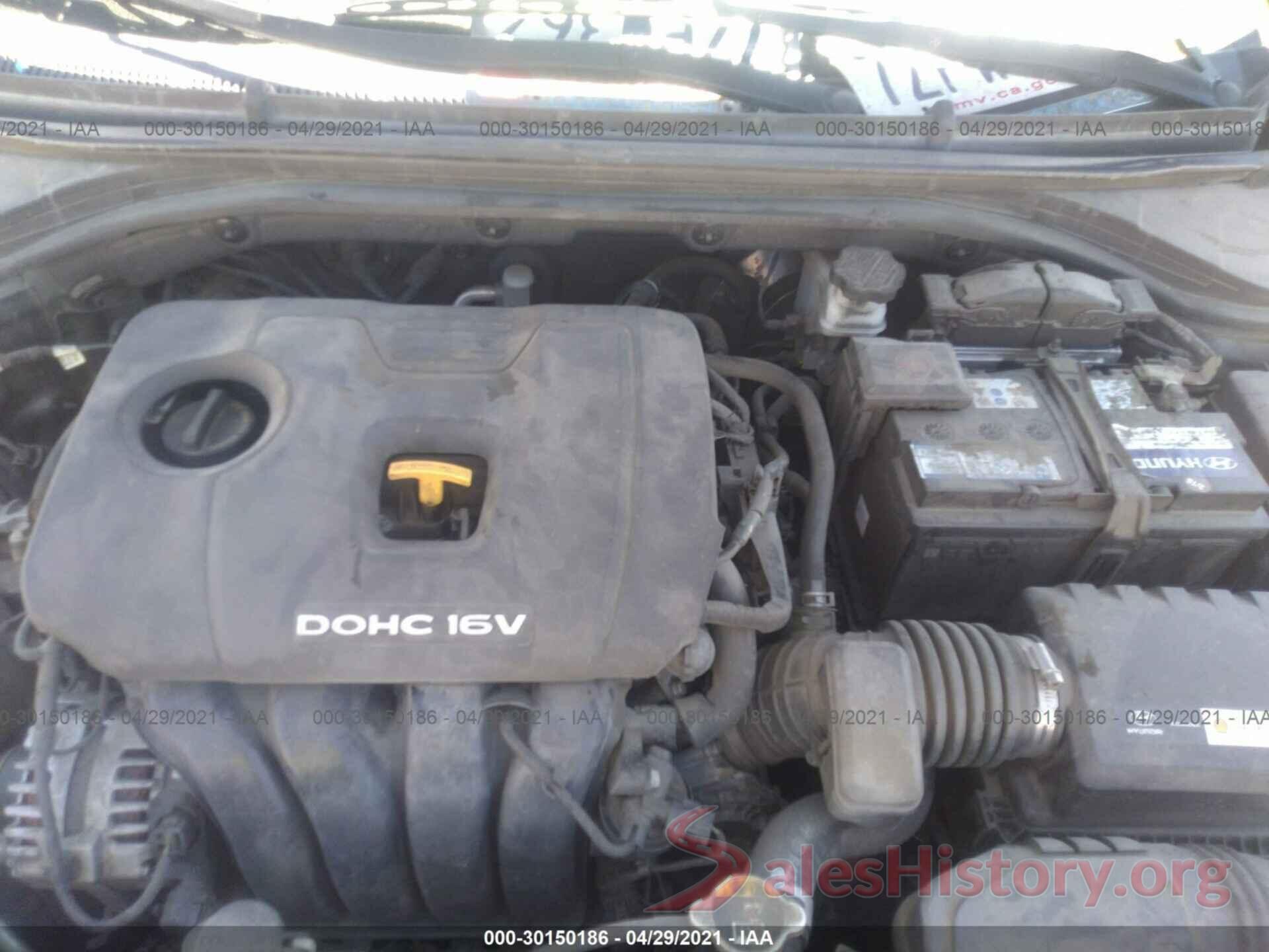 KMHD84LF8HU223971 2017 HYUNDAI ELANTRA