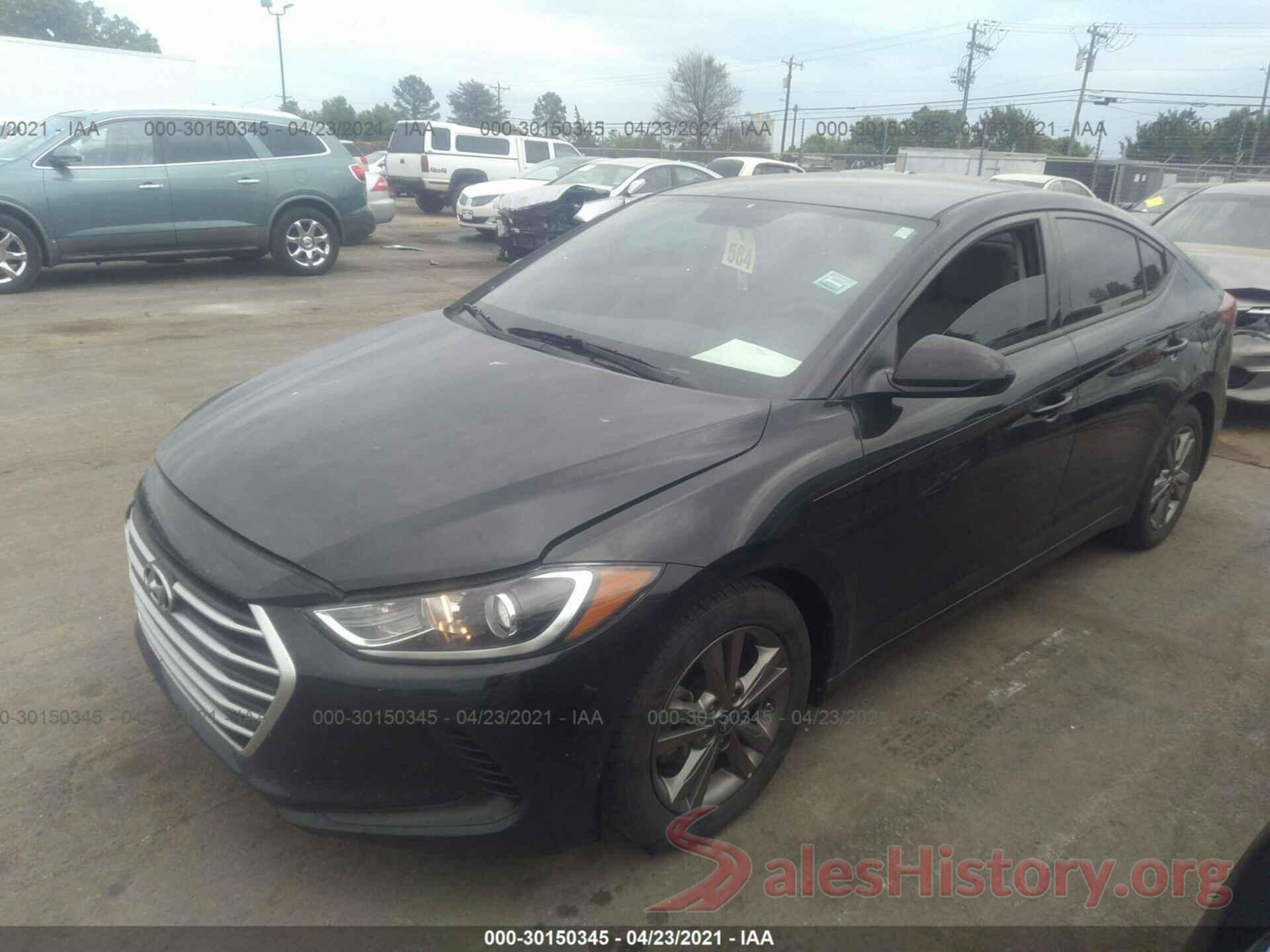 5NPD84LF0JH381239 2018 HYUNDAI ELANTRA