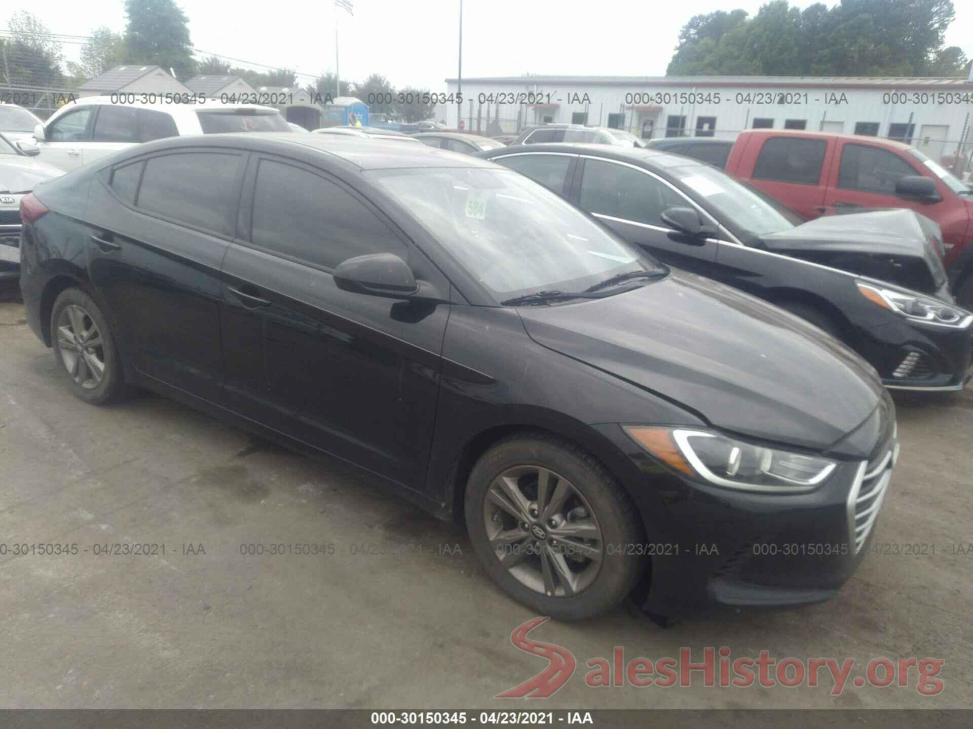 5NPD84LF0JH381239 2018 HYUNDAI ELANTRA