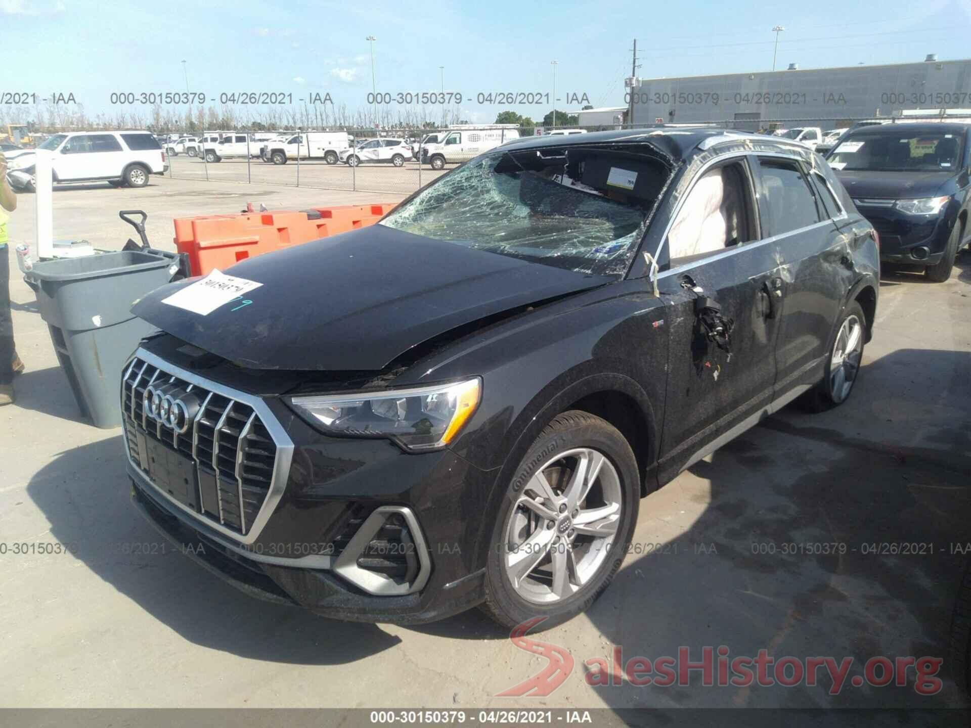 WA1DECF38L1108476 2020 AUDI Q3