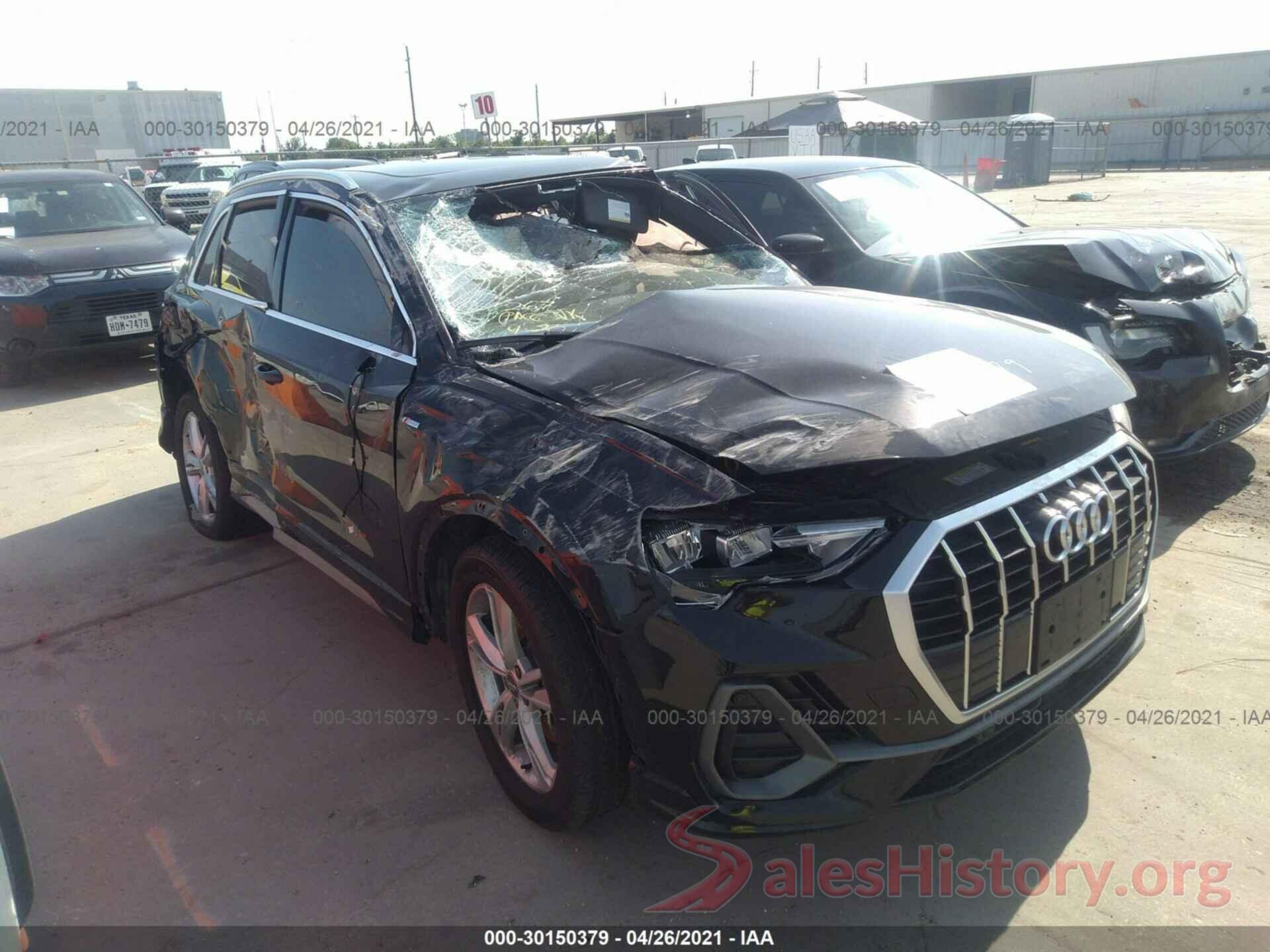 WA1DECF38L1108476 2020 AUDI Q3