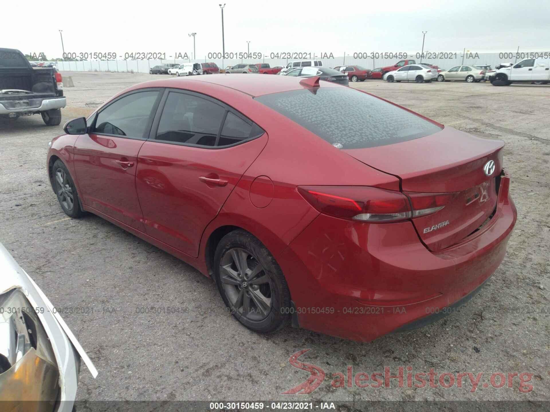 5NPD84LF8HH063315 2017 HYUNDAI ELANTRA