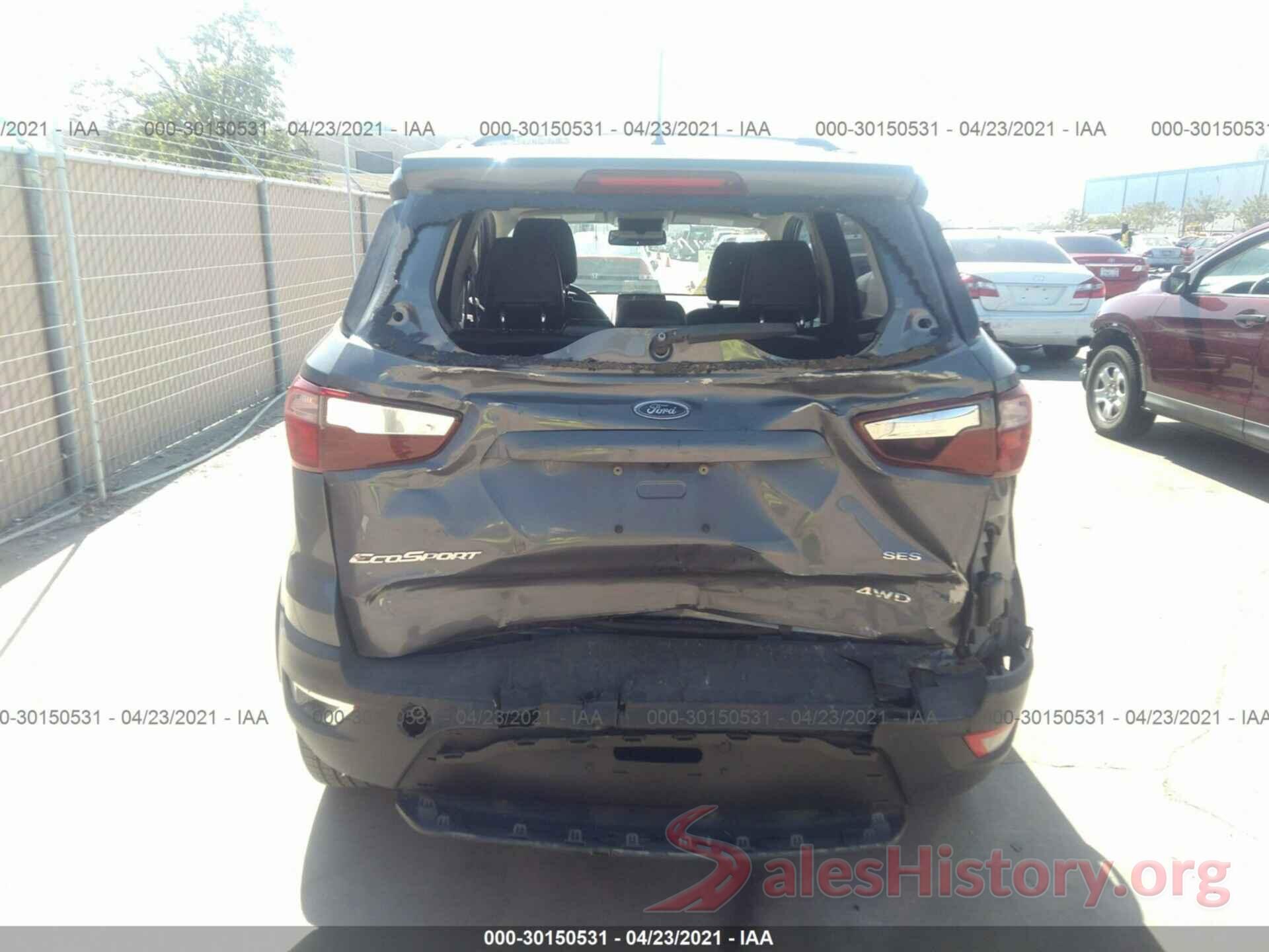 MAJ6P1CL2JC217010 2018 FORD ECOSPORT