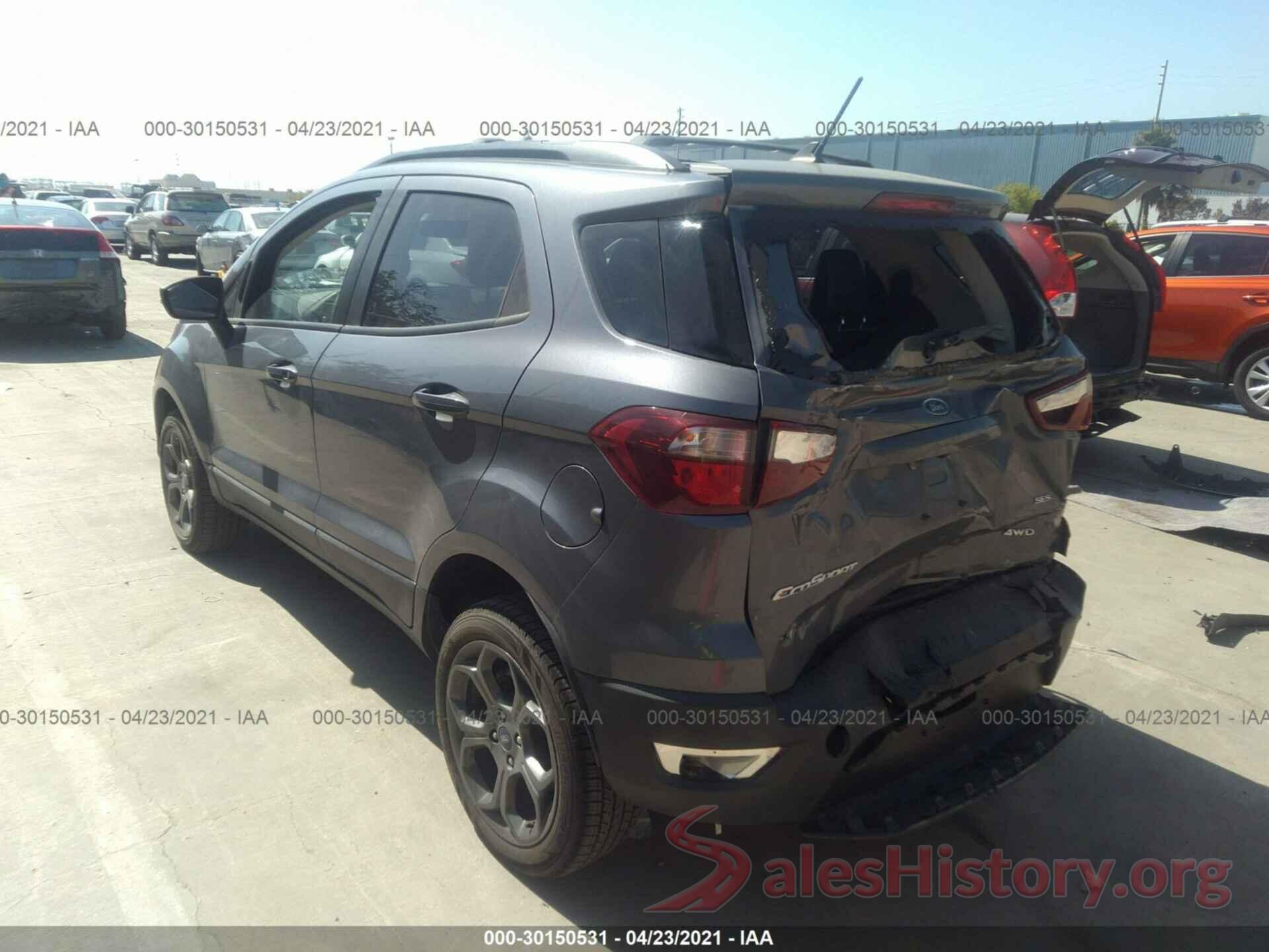 MAJ6P1CL2JC217010 2018 FORD ECOSPORT