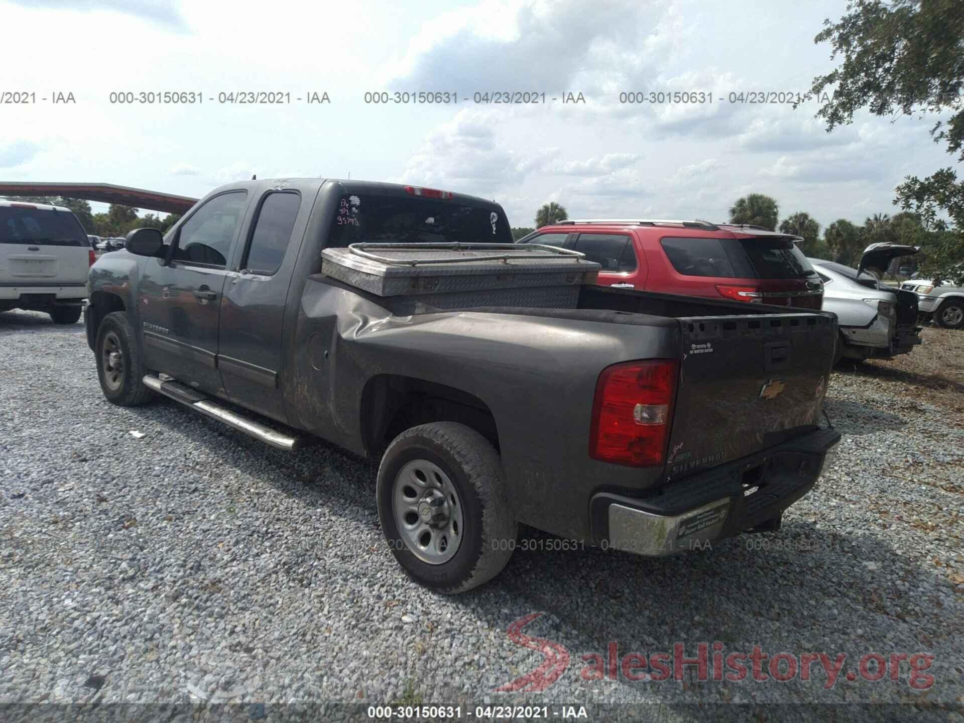 1C4NJRFB2GD573212 2011 CHEVROLET SILVERADO 1500