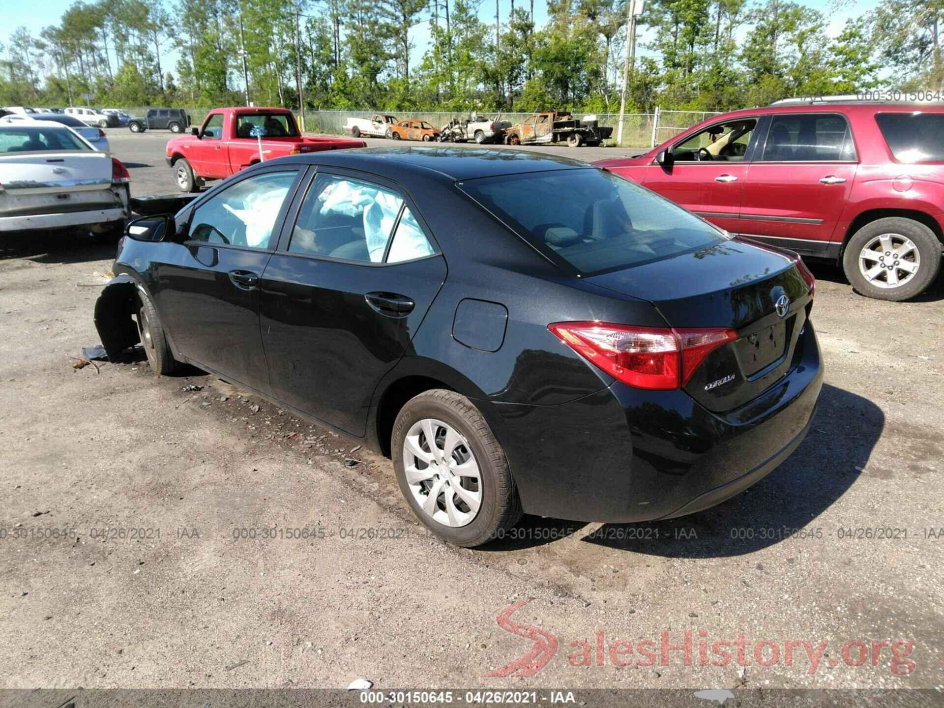 5YFBURHE2KP896604 2019 TOYOTA COROLLA