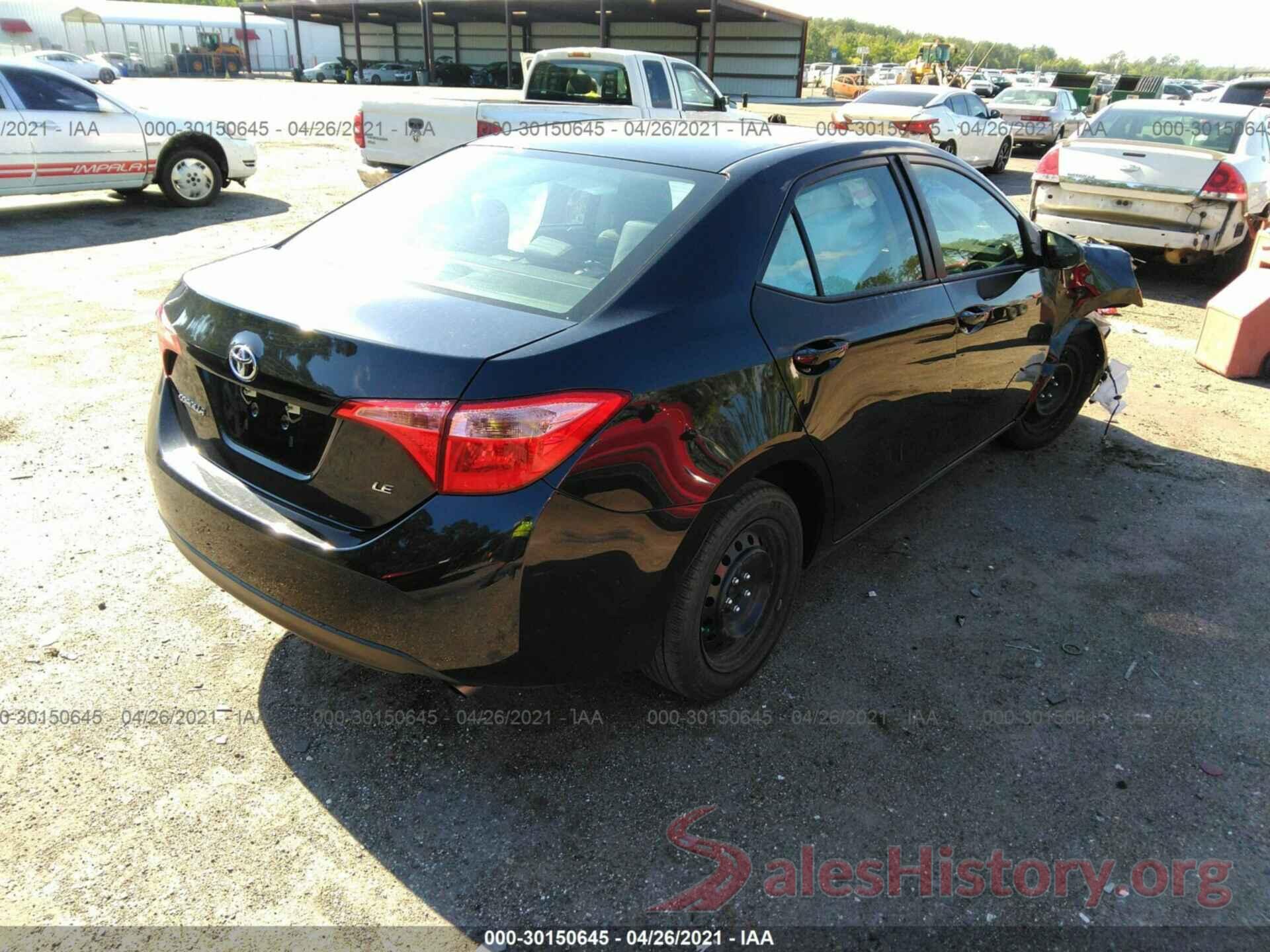 5YFBURHE2KP896604 2019 TOYOTA COROLLA