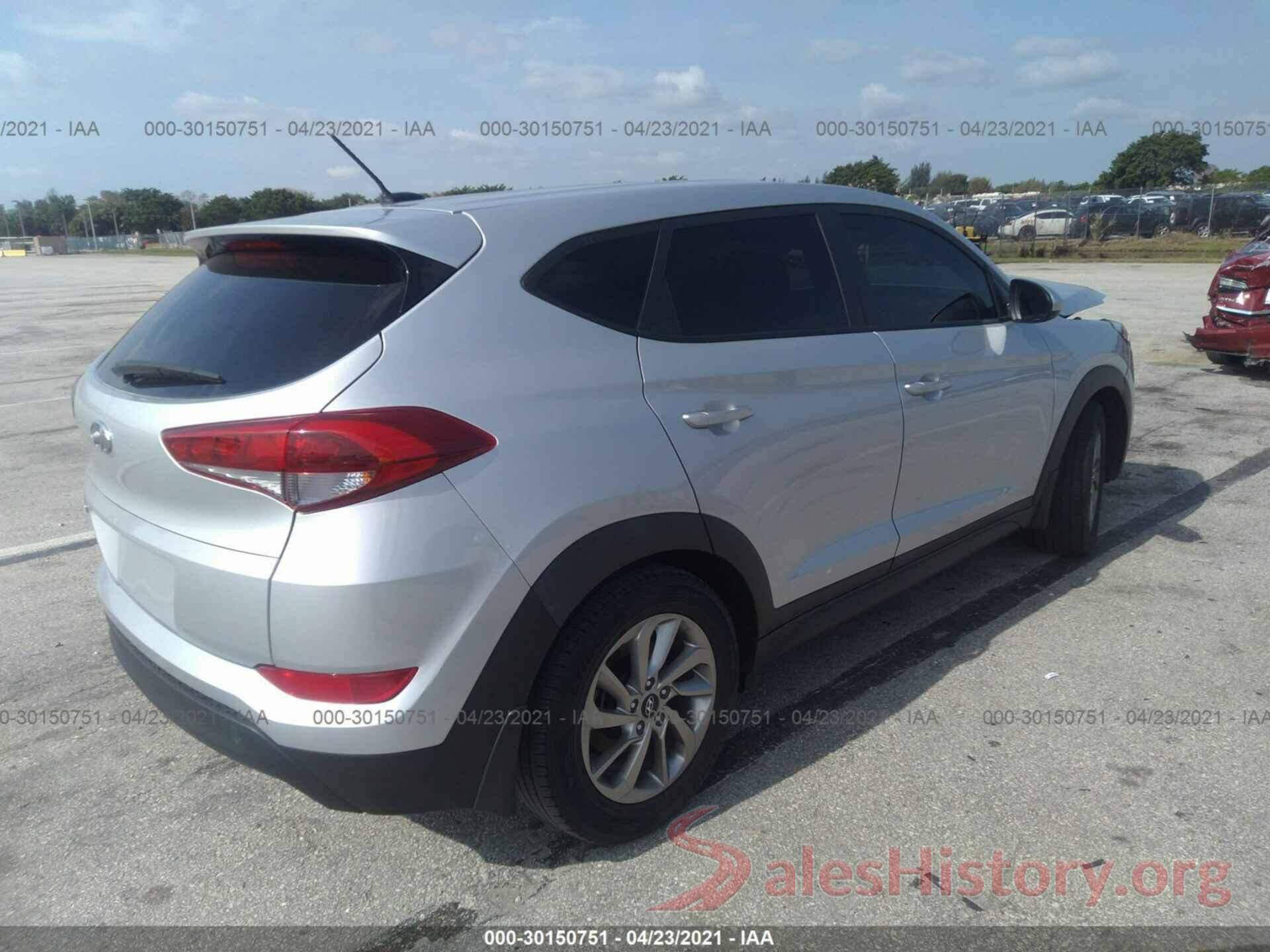 KM8J23A44HU529243 2017 HYUNDAI TUCSON