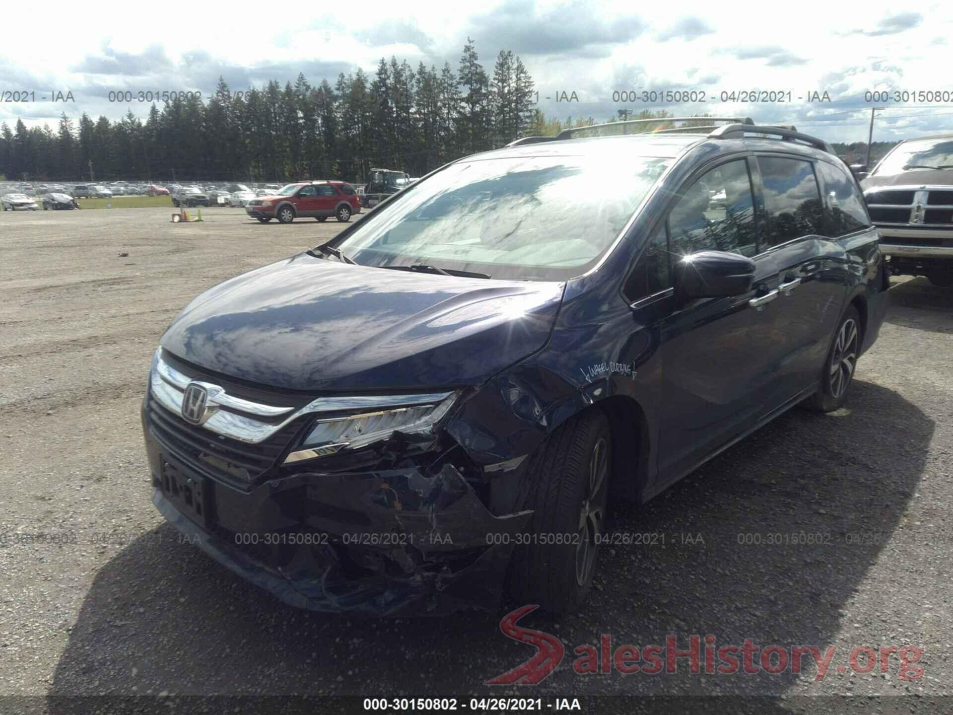 5FNRL6H90JB027447 2018 HONDA ODYSSEY