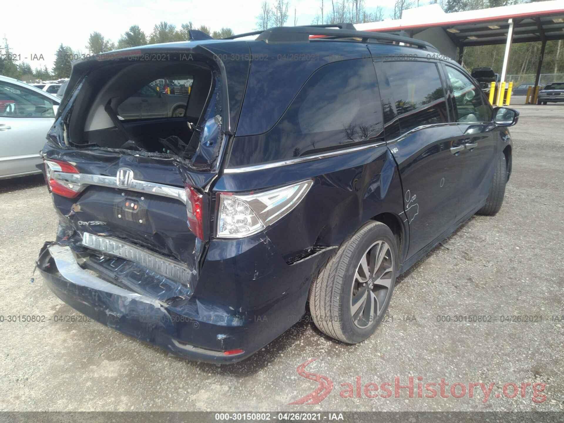 5FNRL6H90JB027447 2018 HONDA ODYSSEY