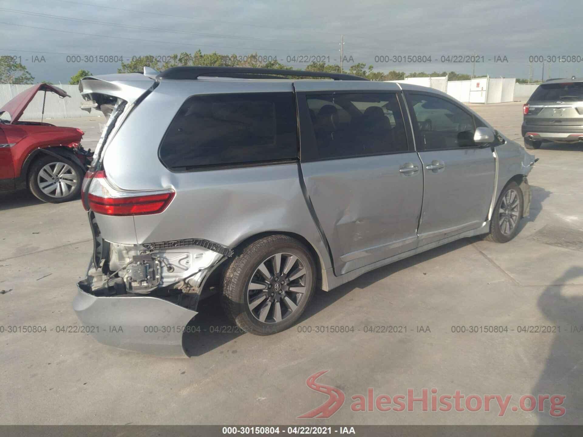 5TDYZ3DC4KS010254 2019 TOYOTA SIENNA