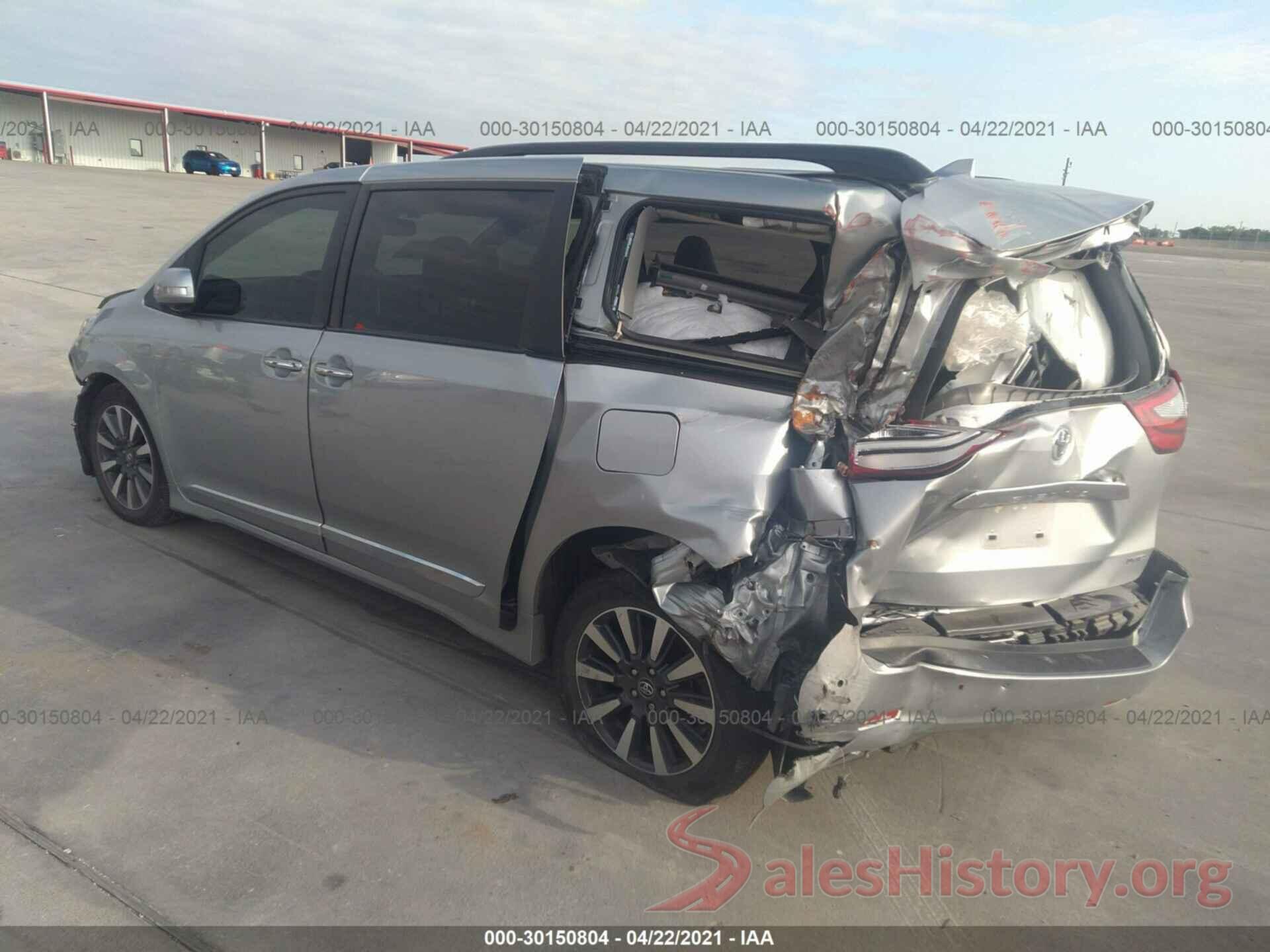 5TDYZ3DC4KS010254 2019 TOYOTA SIENNA