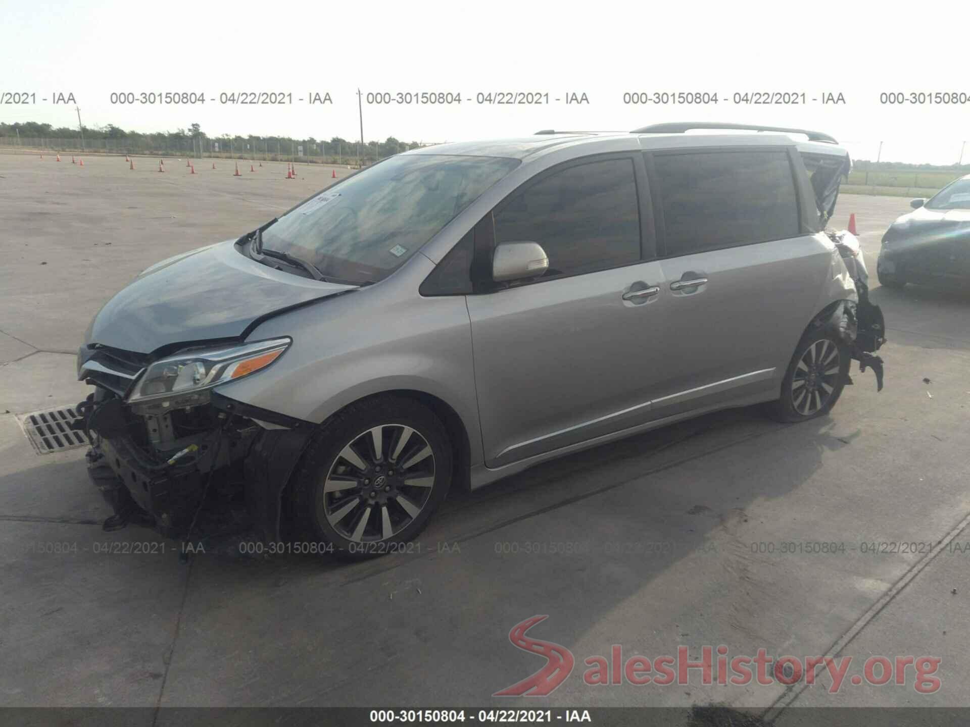 5TDYZ3DC4KS010254 2019 TOYOTA SIENNA