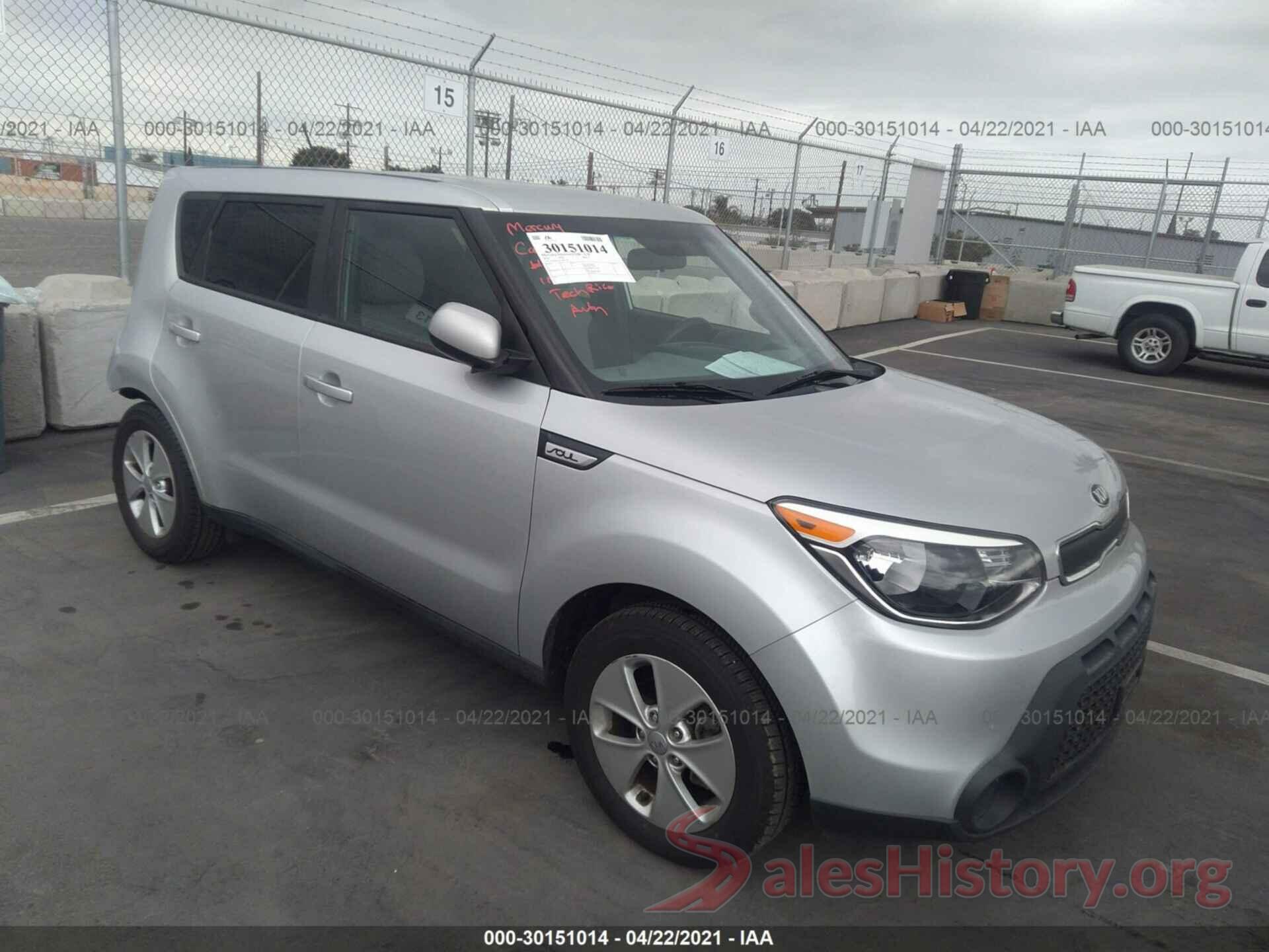 KNDJN2A21G7872187 2016 KIA SOUL