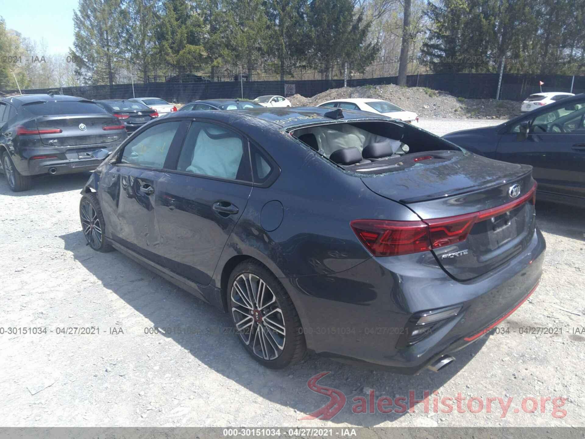 3KPF44AC3LE161307 2020 KIA FORTE