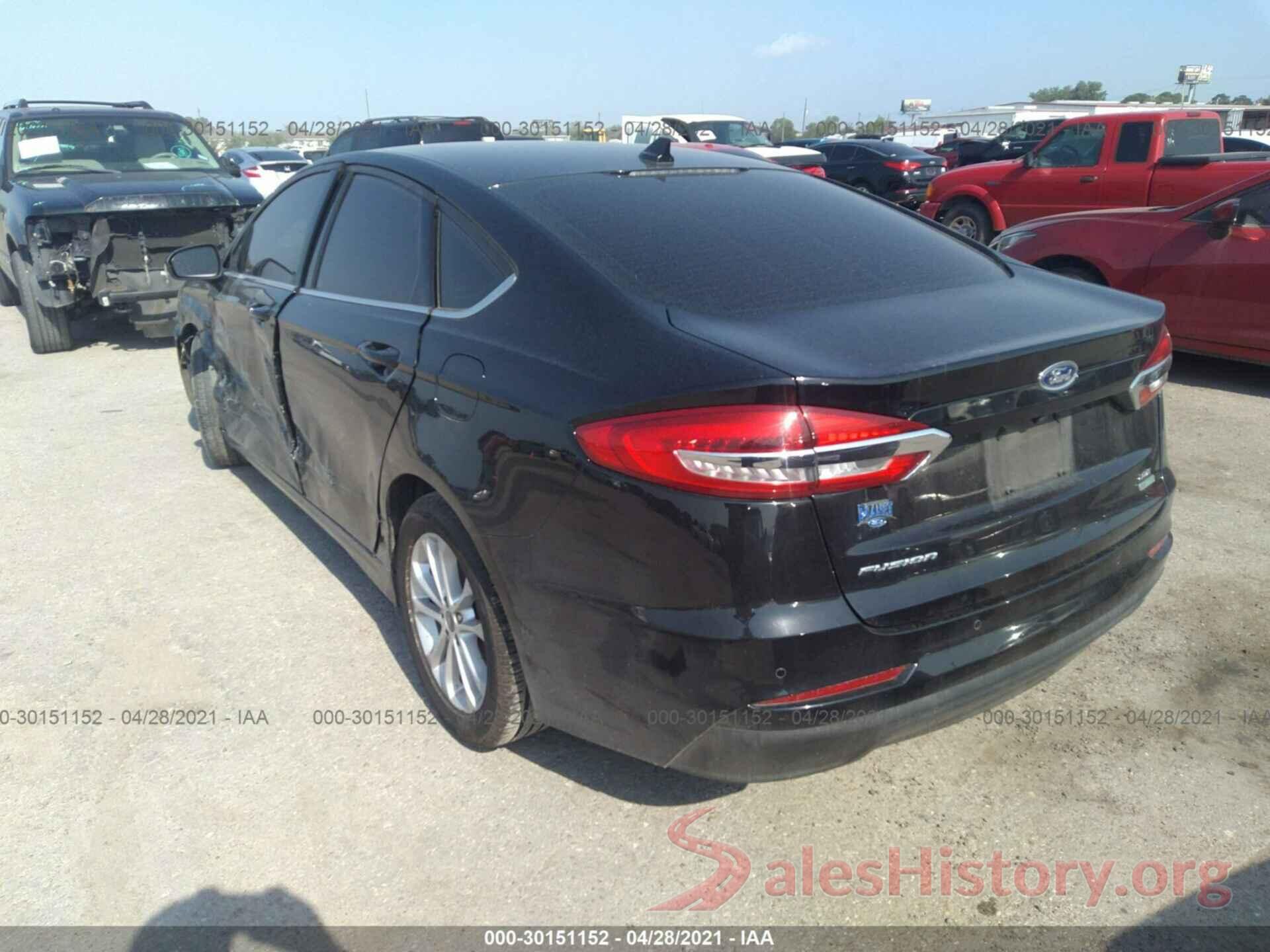 3FA6P0HD9KR249998 2019 FORD FUSION