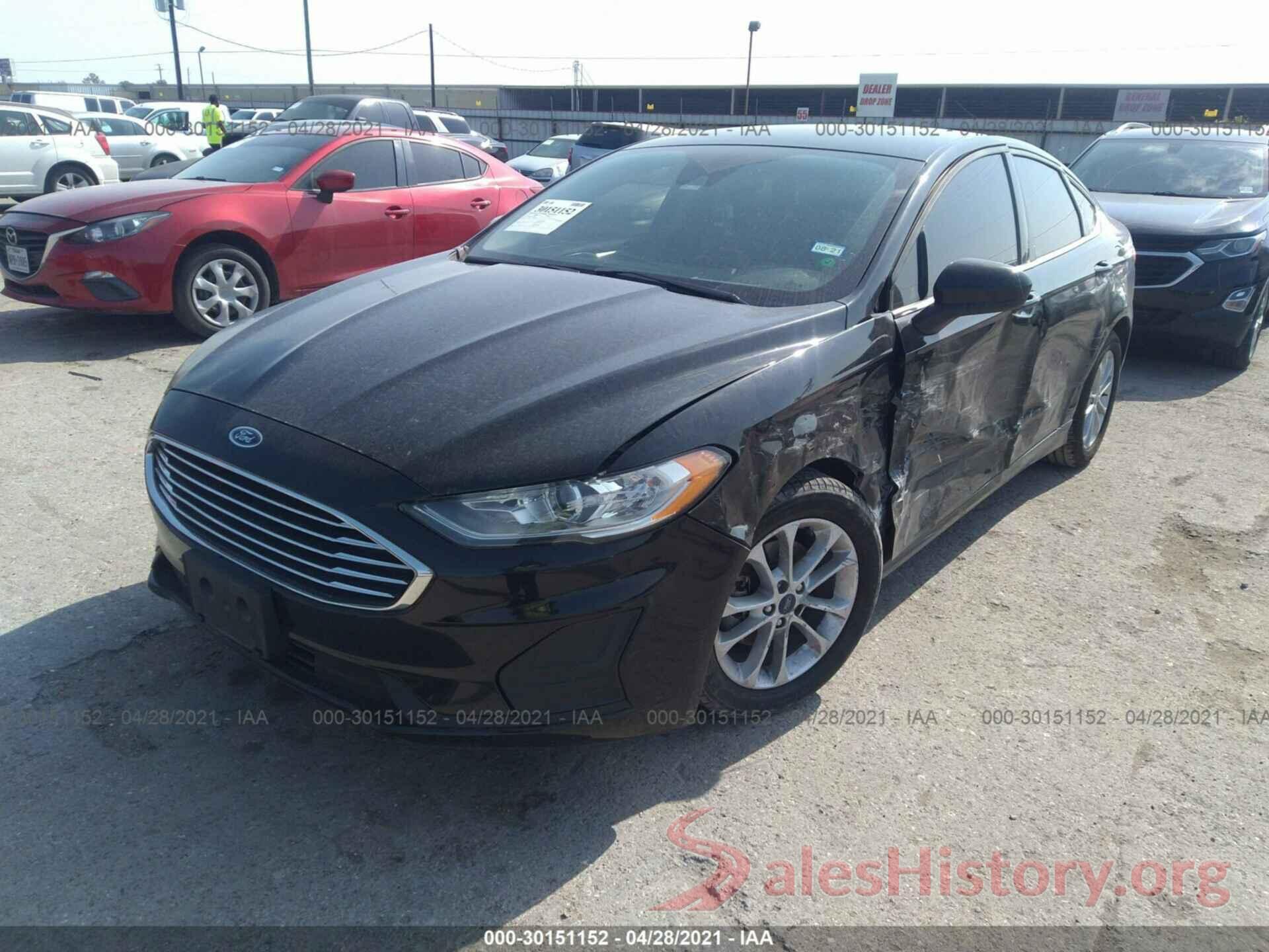 3FA6P0HD9KR249998 2019 FORD FUSION