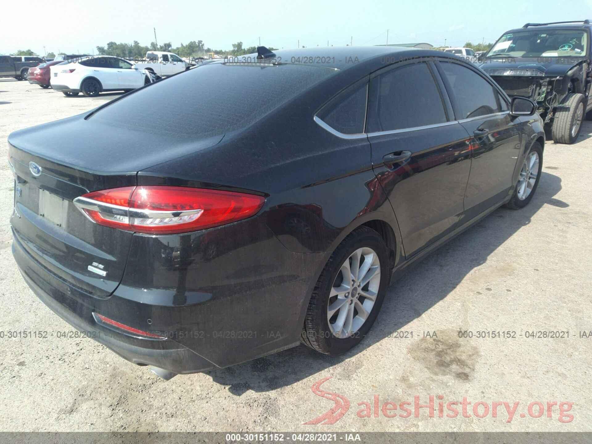 3FA6P0HD9KR249998 2019 FORD FUSION