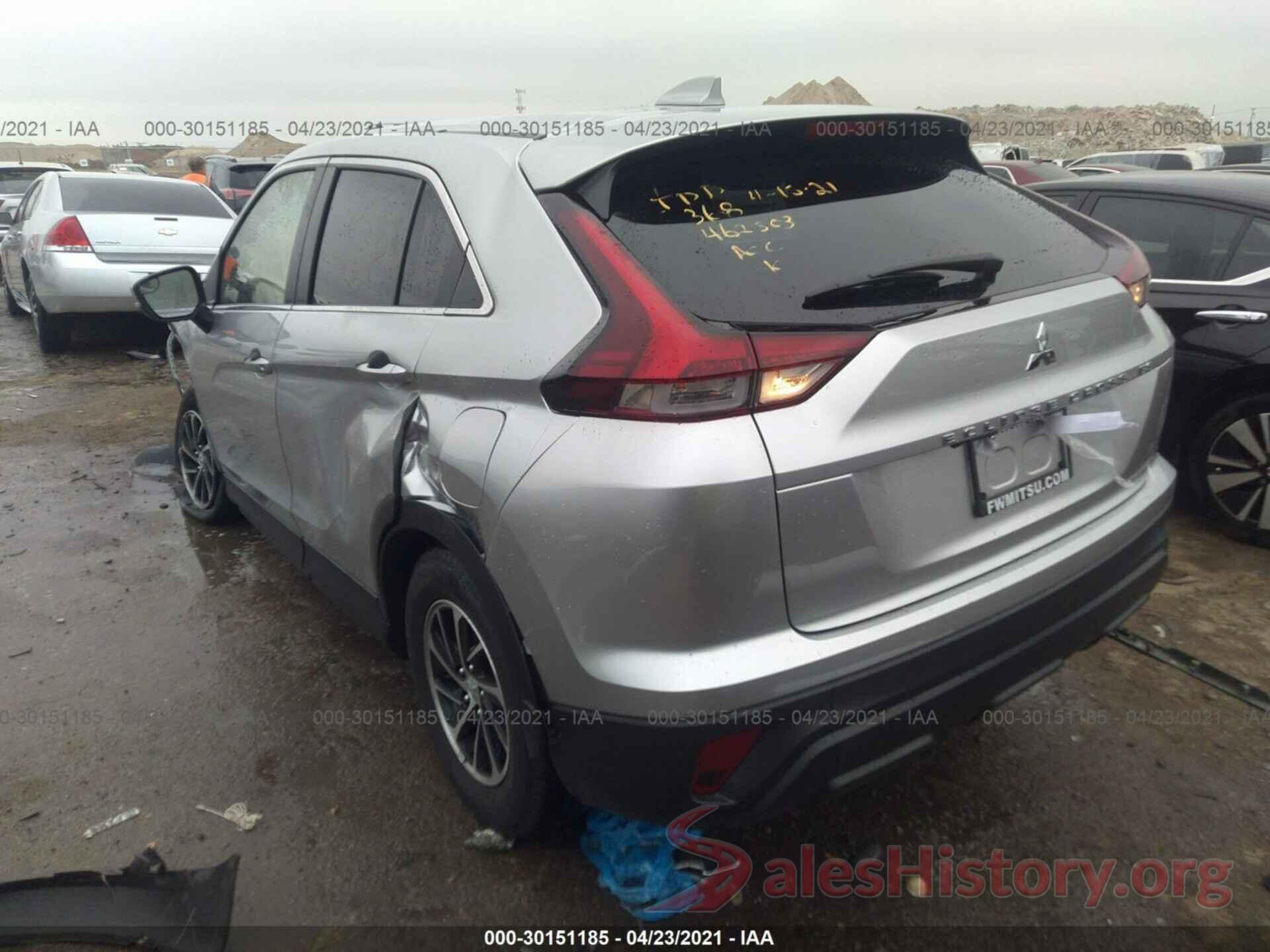 JA4ASUAA7NZ001978 2022 MITSUBISHI ECLIPSE CROSS