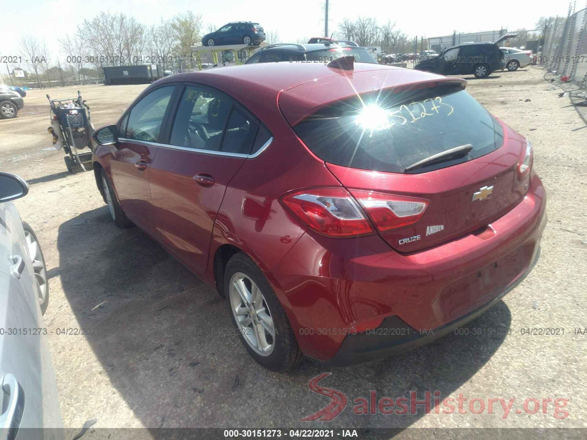 3G1BE6SM8HS604664 2017 CHEVROLET CRUZE