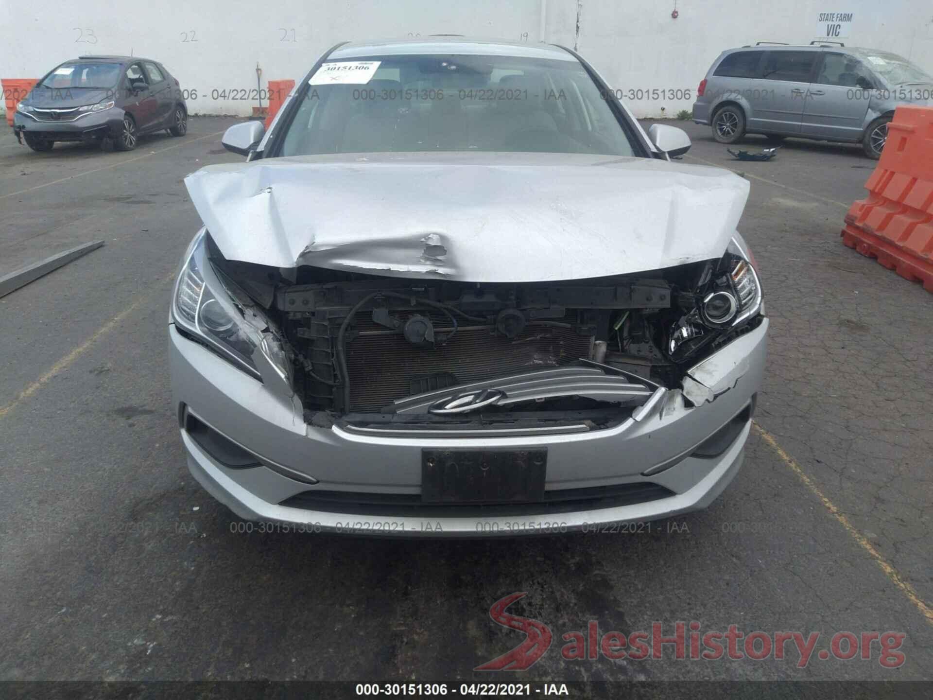 5NPE24AF2HH493432 2017 HYUNDAI SONATA