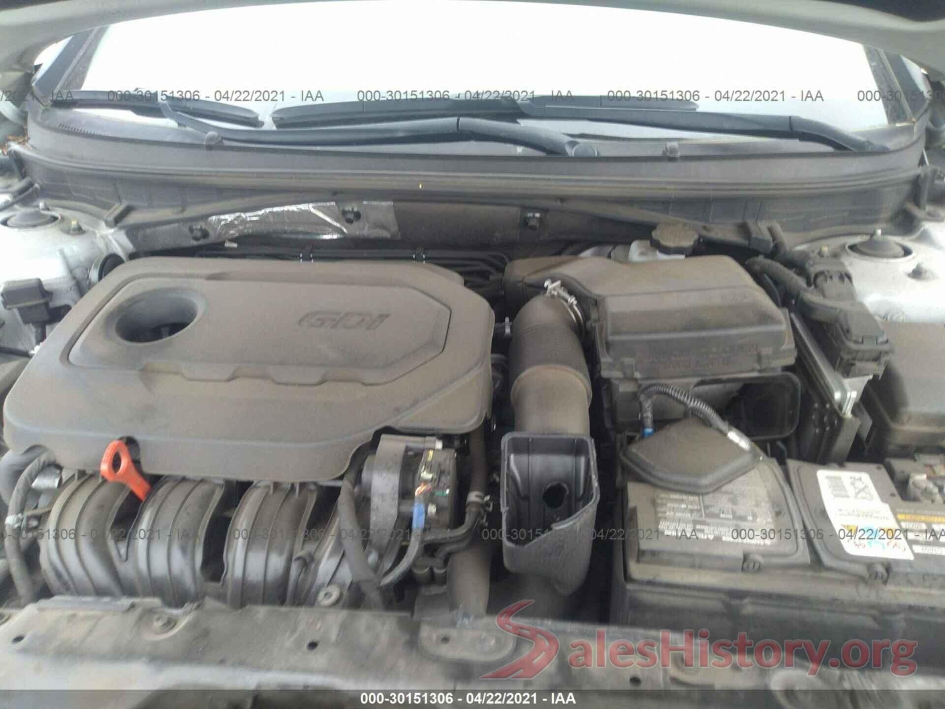 5NPE24AF2HH493432 2017 HYUNDAI SONATA