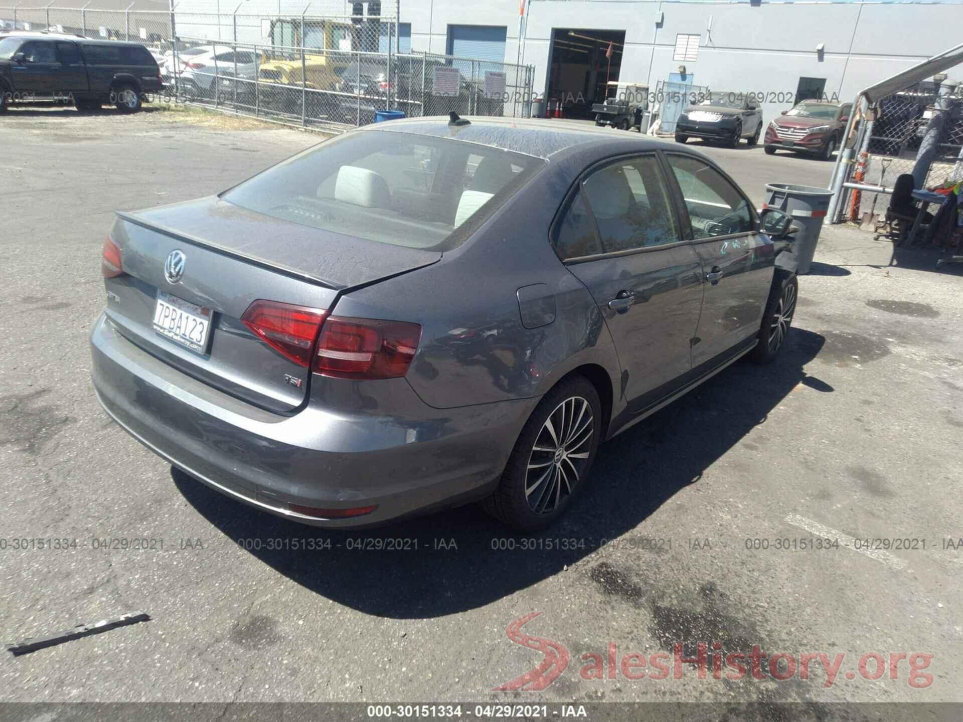 3VWD17AJ8GM247396 2016 VOLKSWAGEN JETTA SEDAN