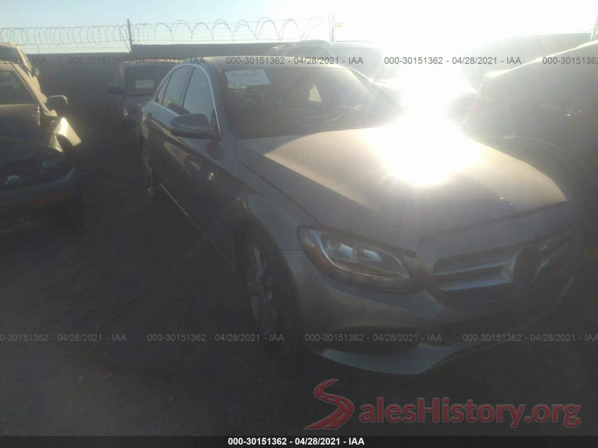 55SWF4JB8GU116587 2016 MERCEDES-BENZ C-CLASS