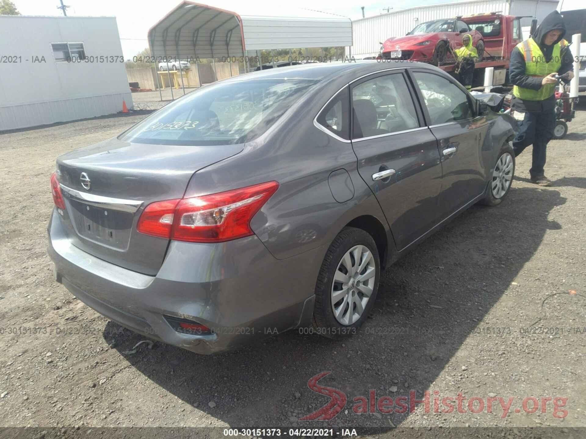 3N1AB7AP3KY395113 2019 NISSAN SENTRA