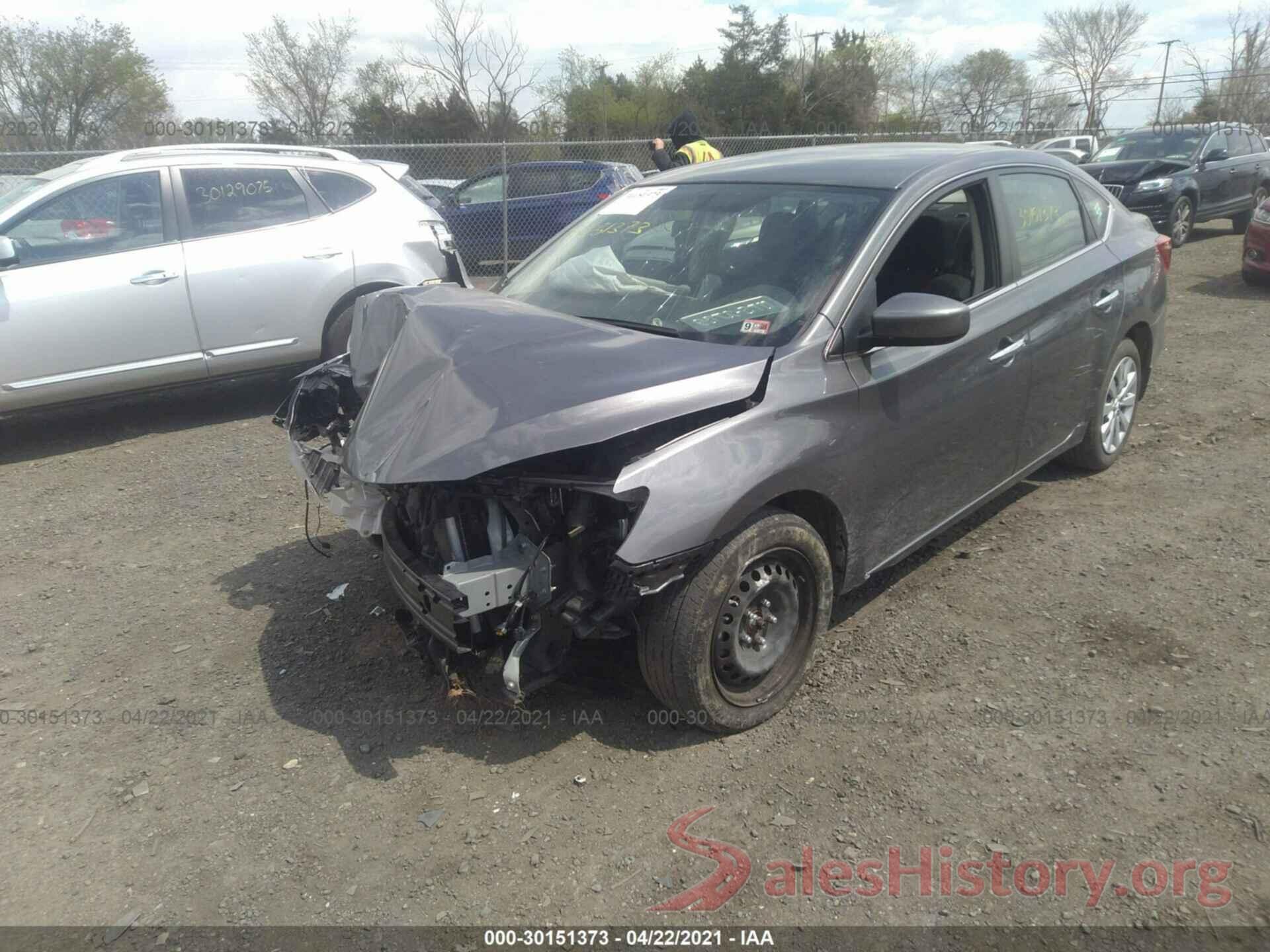 3N1AB7AP3KY395113 2019 NISSAN SENTRA