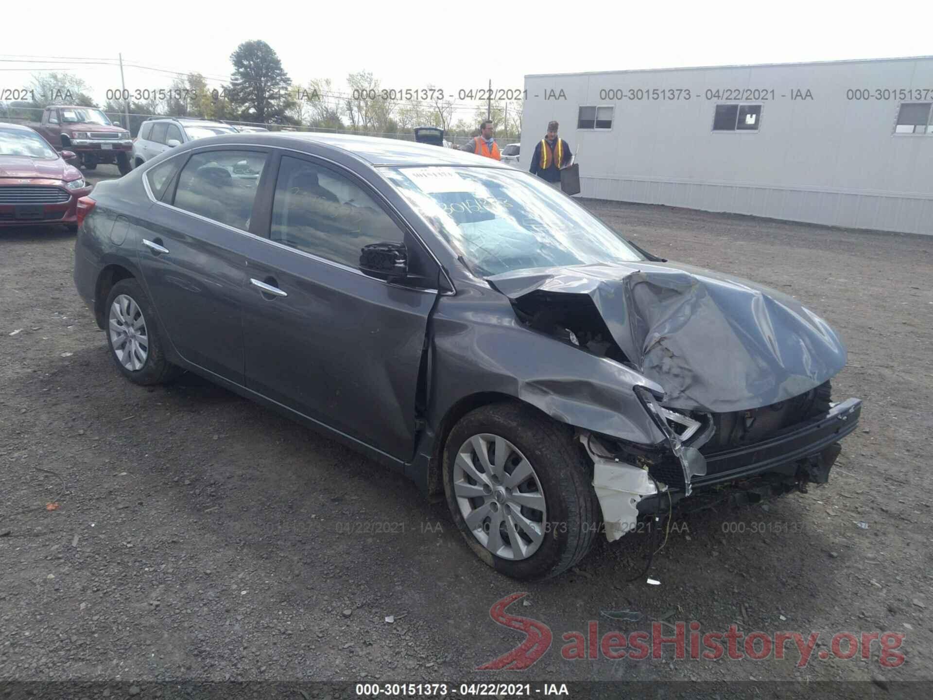 3N1AB7AP3KY395113 2019 NISSAN SENTRA