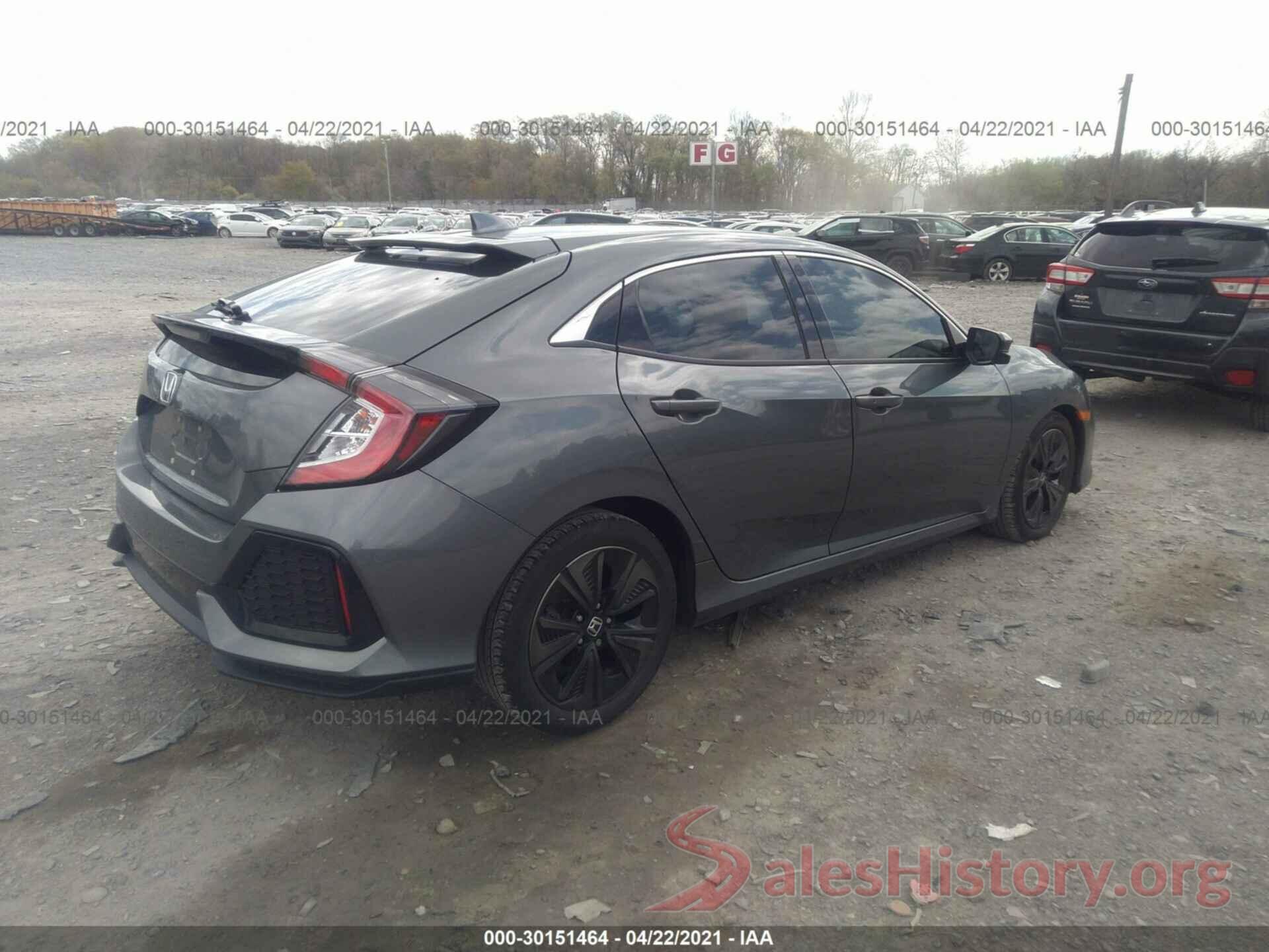 SHHFK7H60KU412072 2019 HONDA CIVIC HATCHBACK