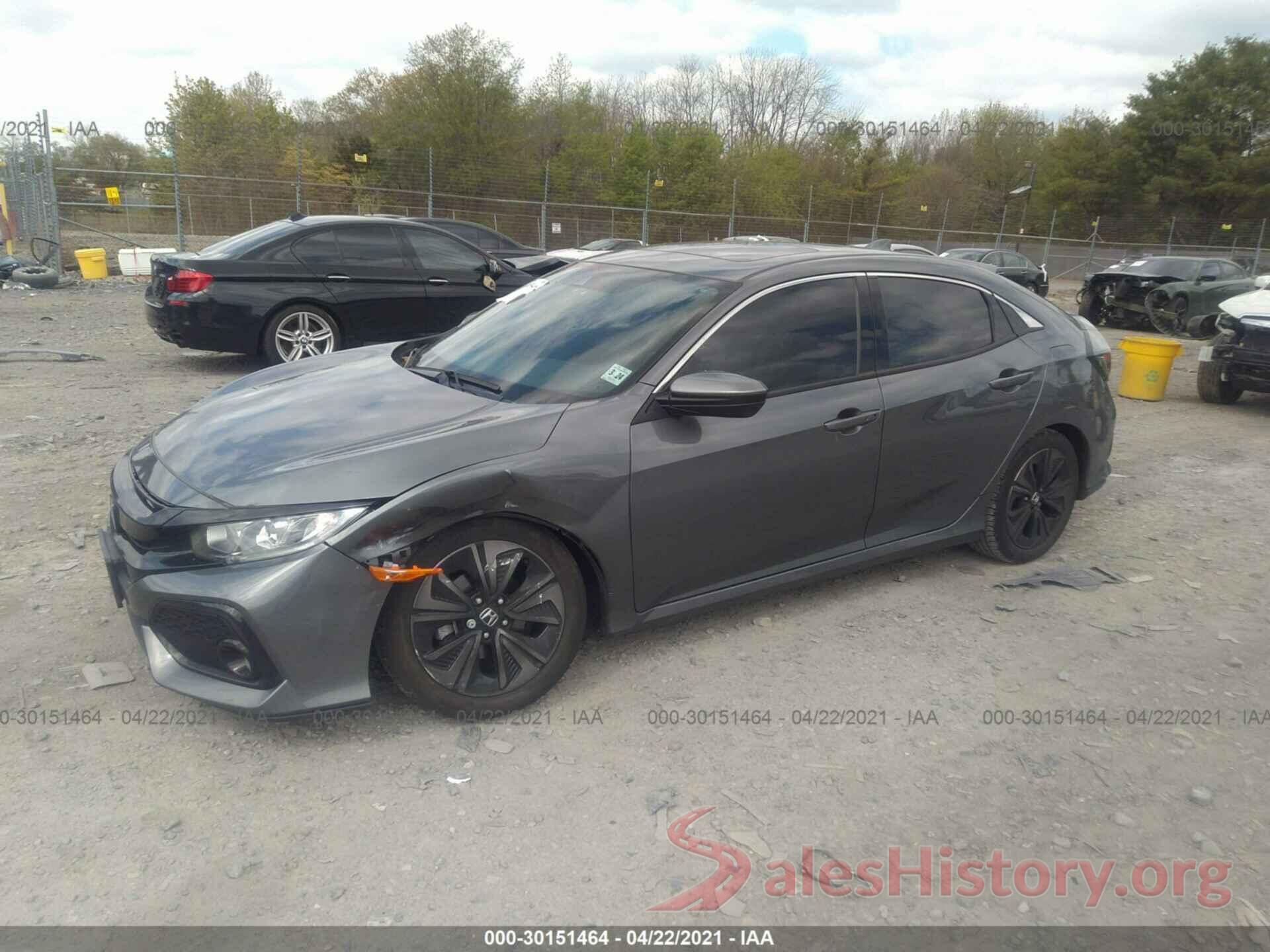 SHHFK7H60KU412072 2019 HONDA CIVIC HATCHBACK