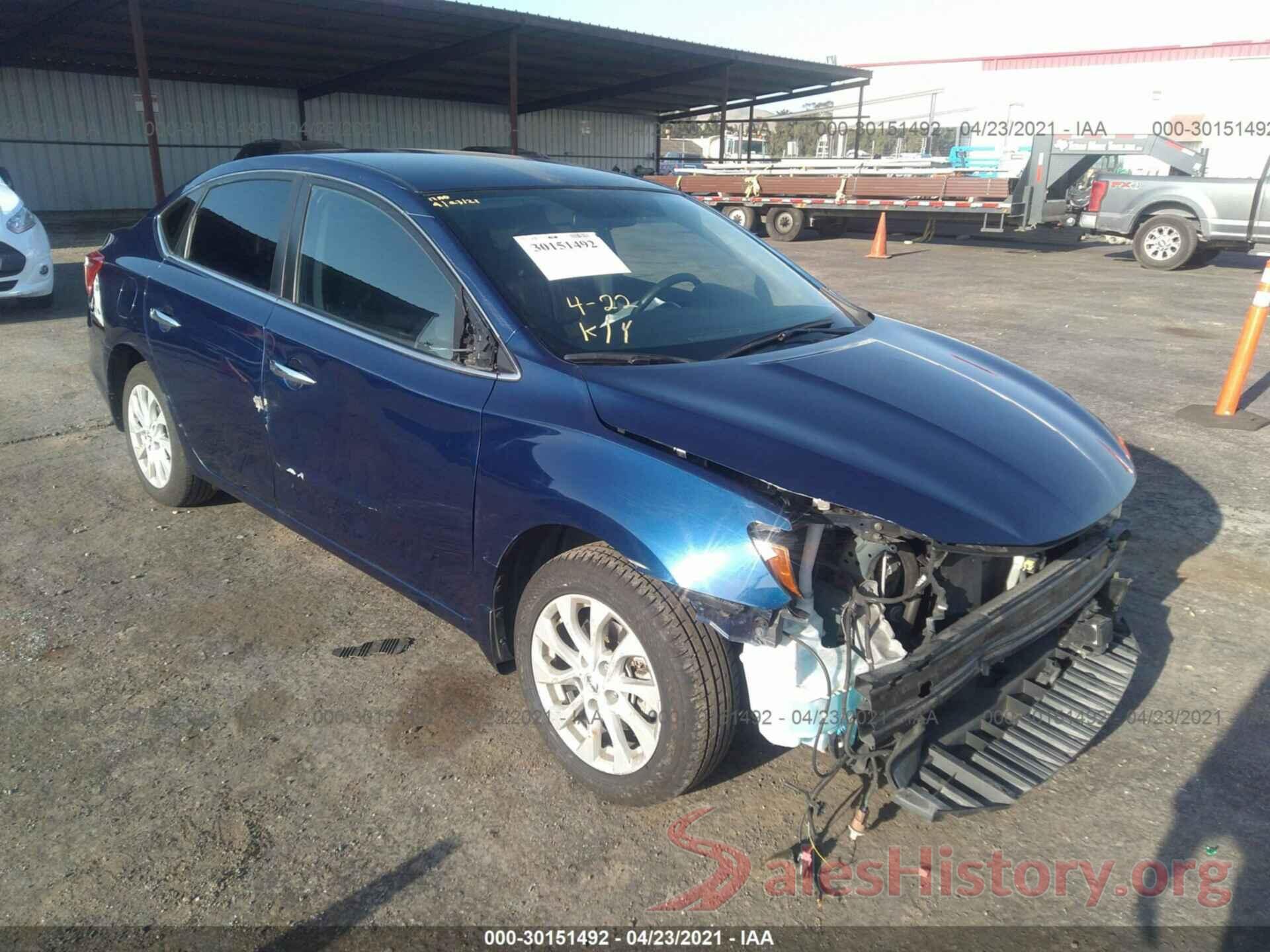 3N1AB7AP3JL654405 2018 NISSAN SENTRA