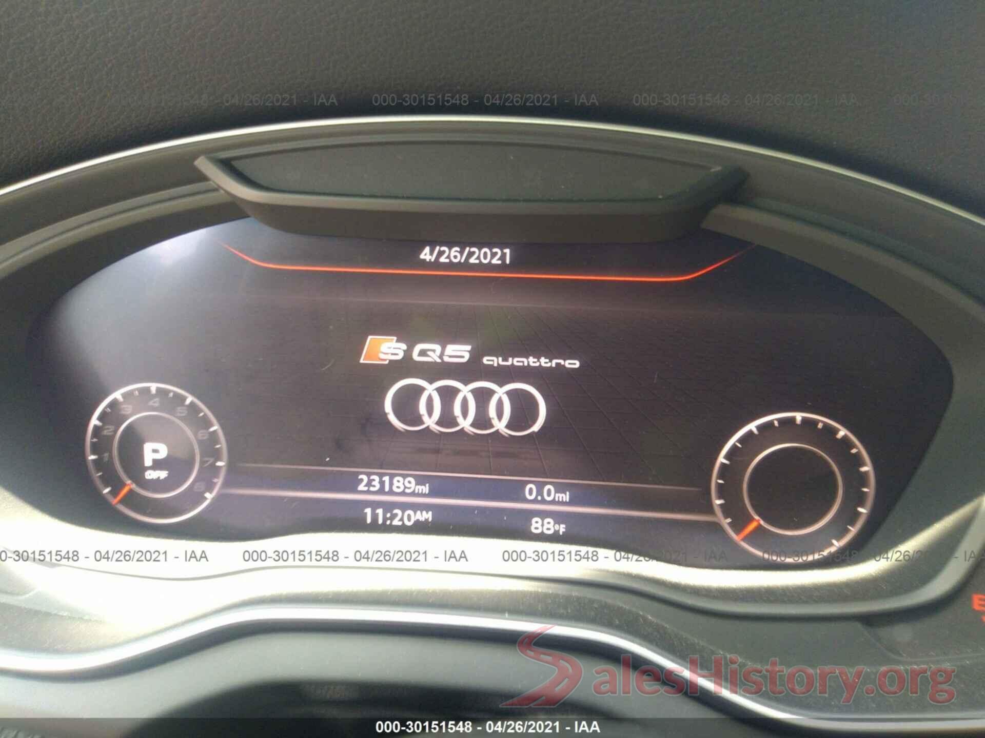 WA1A4AFY5J2132957 2018 AUDI SQ5