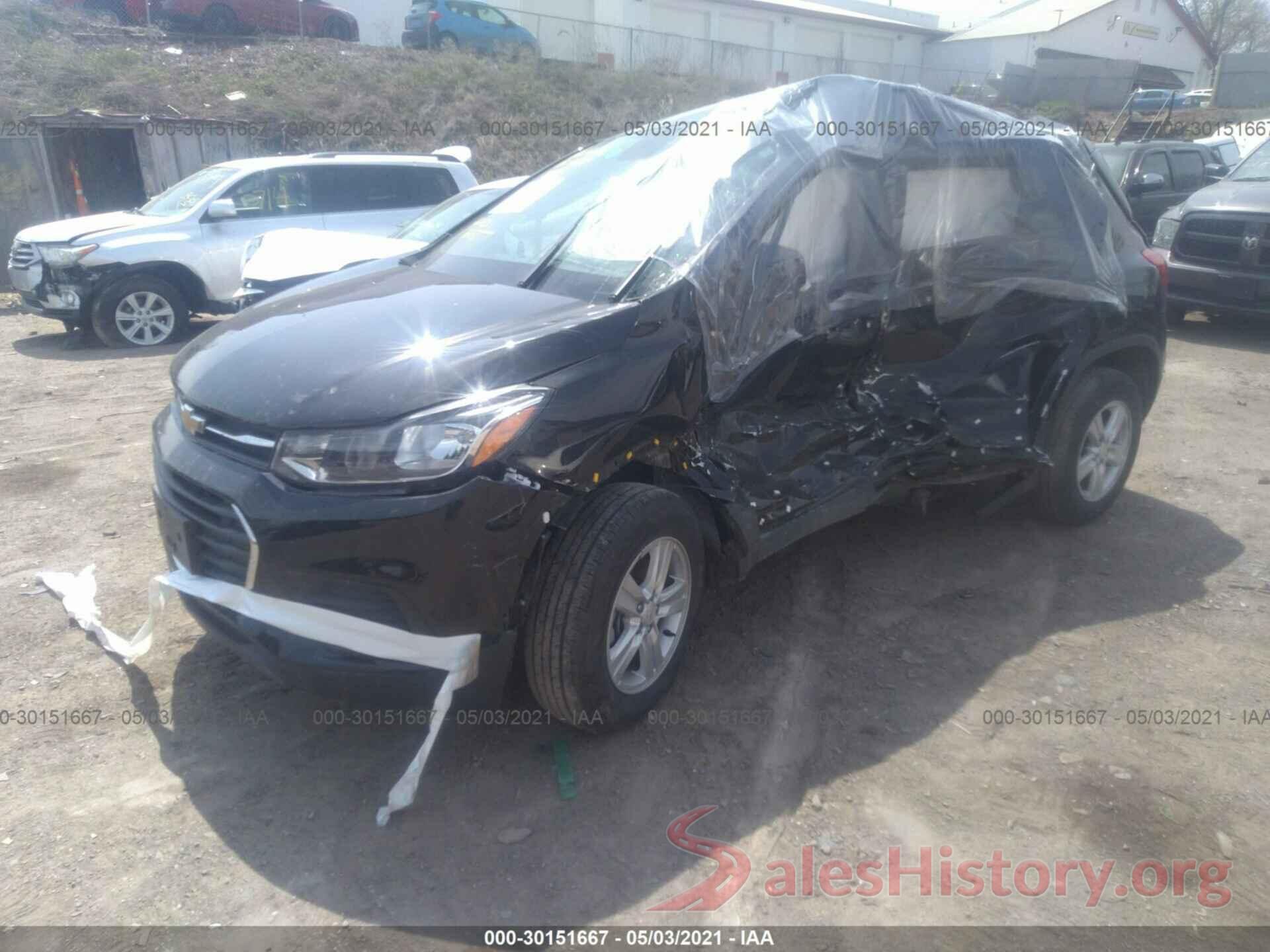 KL7CJNSB4LB068376 2020 CHEVROLET TRAX