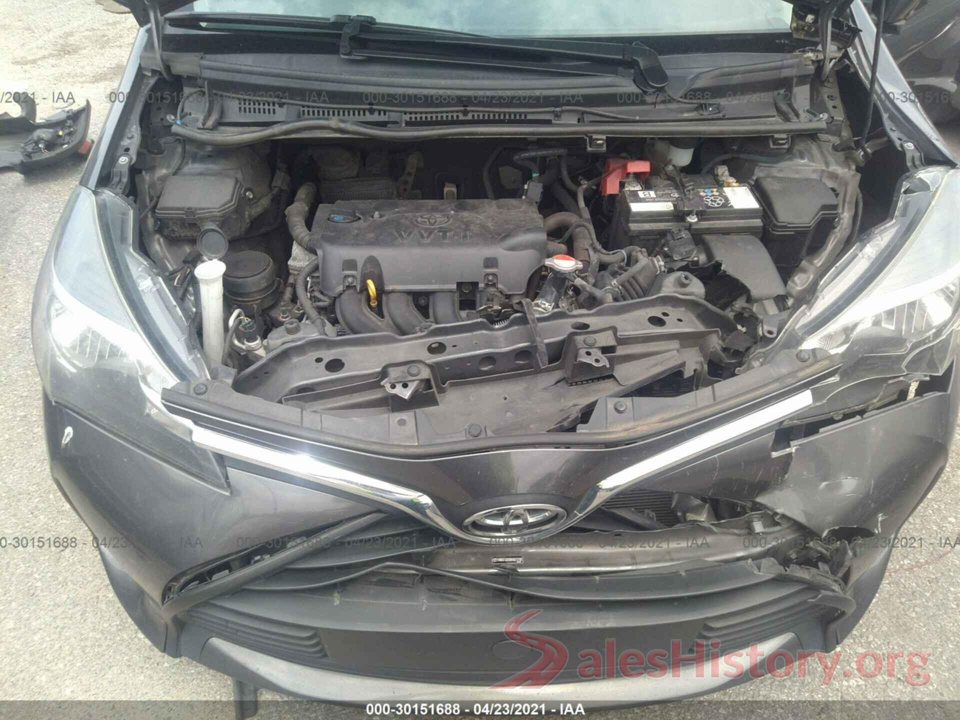 VNKKTUD39HA072792 2017 TOYOTA YARIS