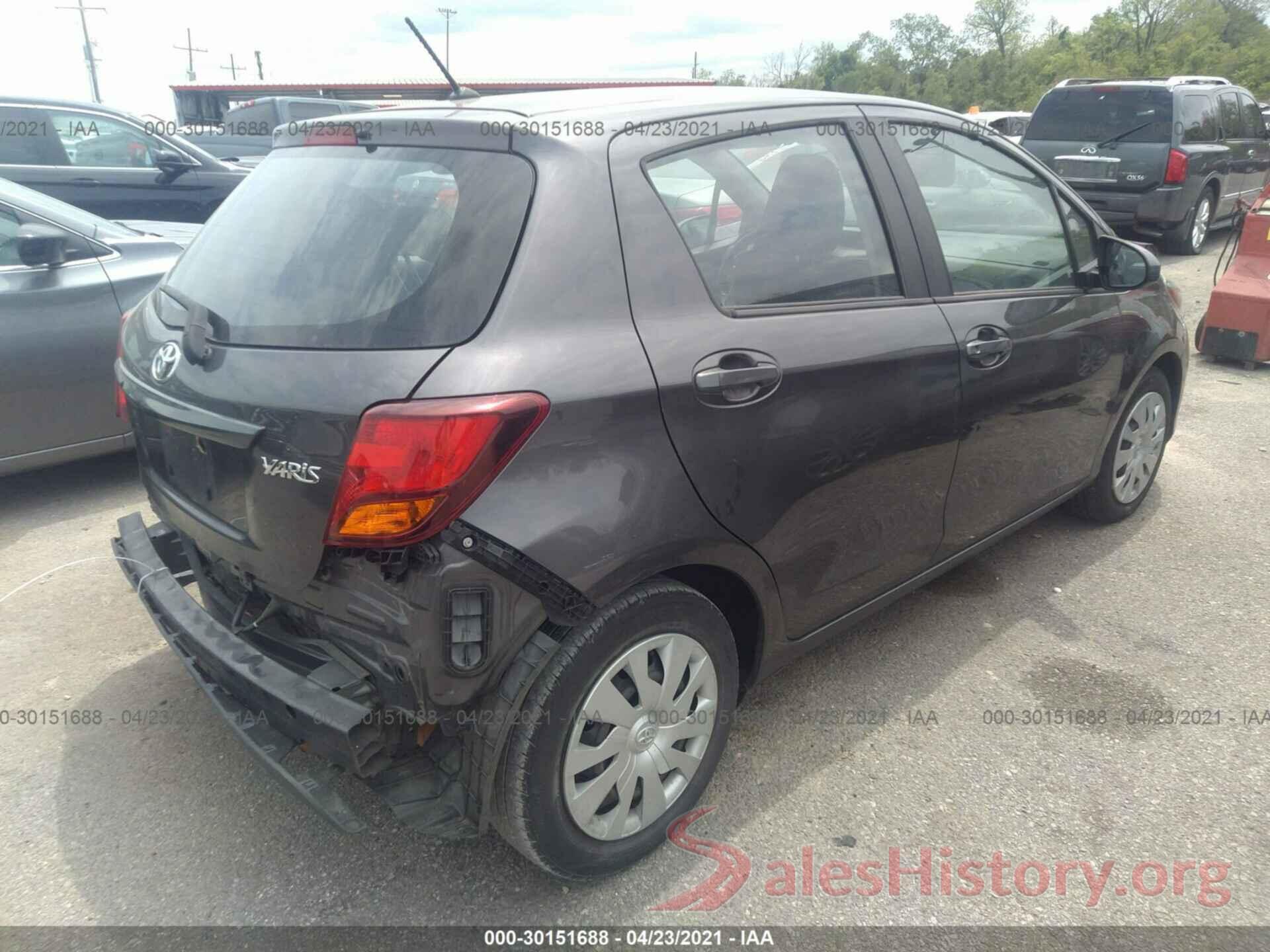 VNKKTUD39HA072792 2017 TOYOTA YARIS