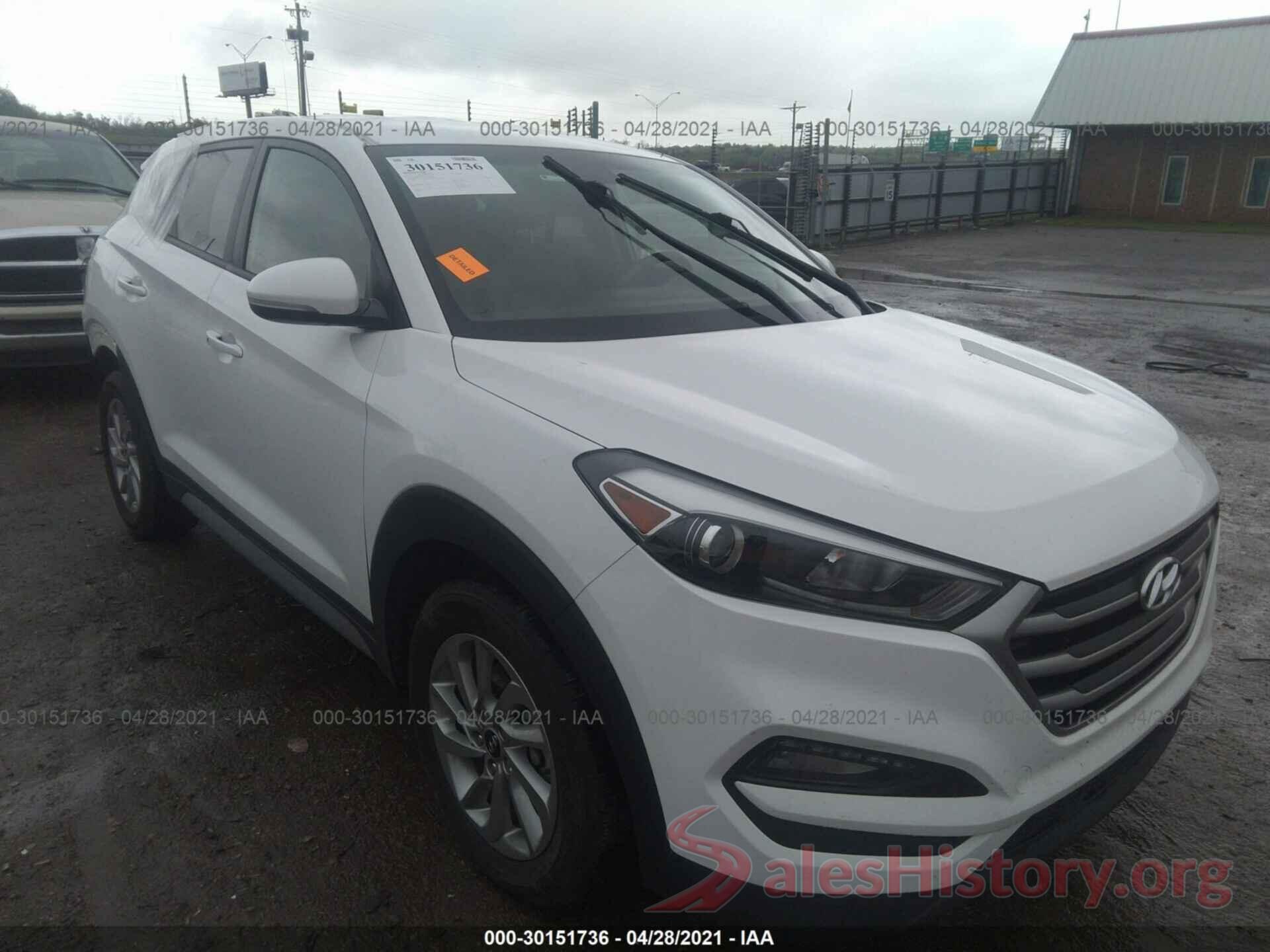 KM8J33A47JU615598 2018 HYUNDAI TUCSON